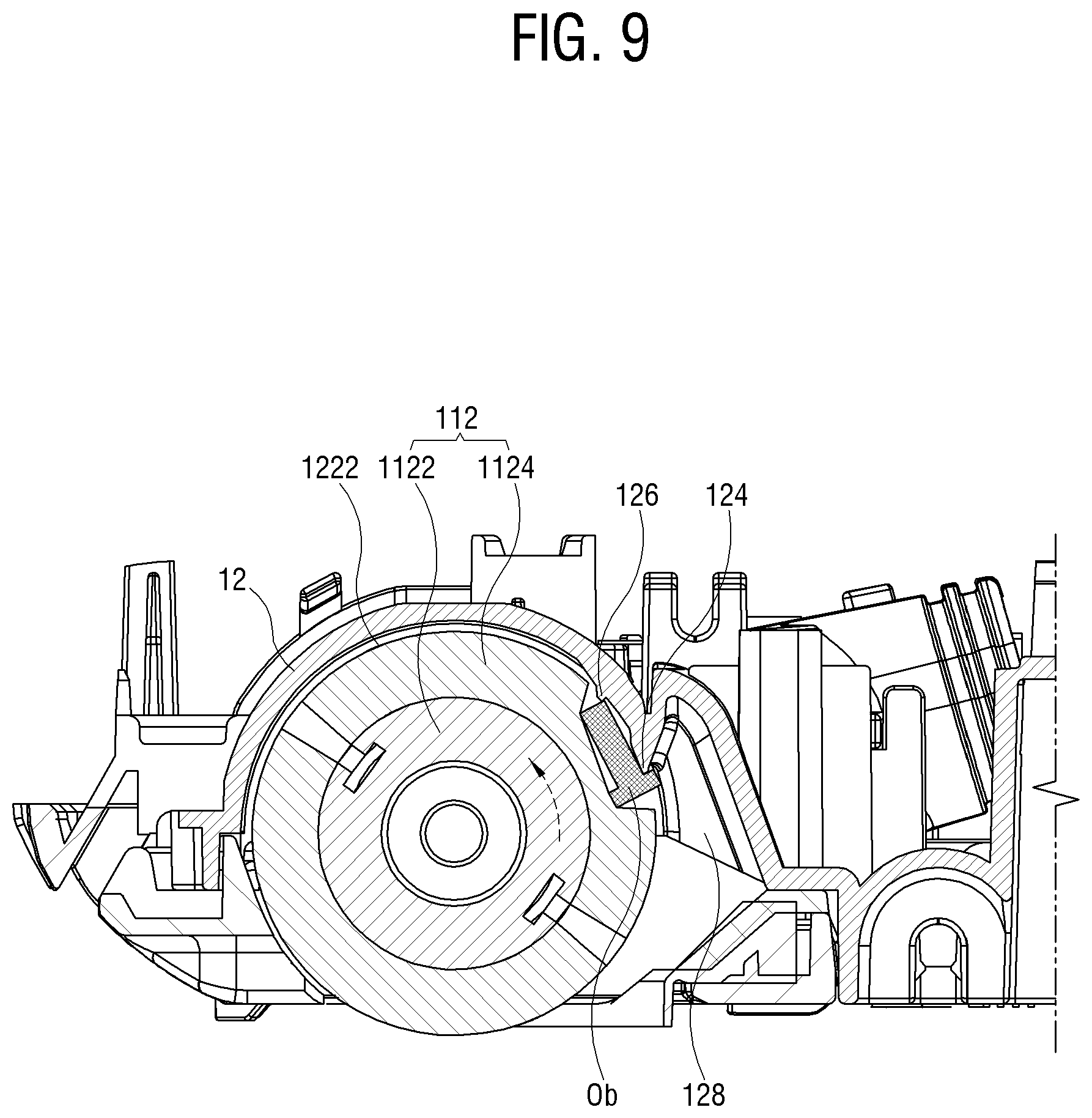 Patent US12096906 Figure 9 – Vacuum cleaner