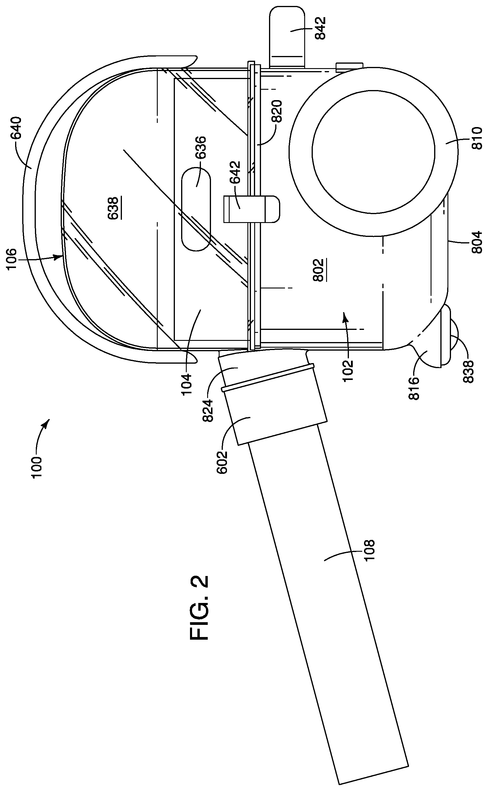 Patent US12096907 Figure 2 – Vacuum