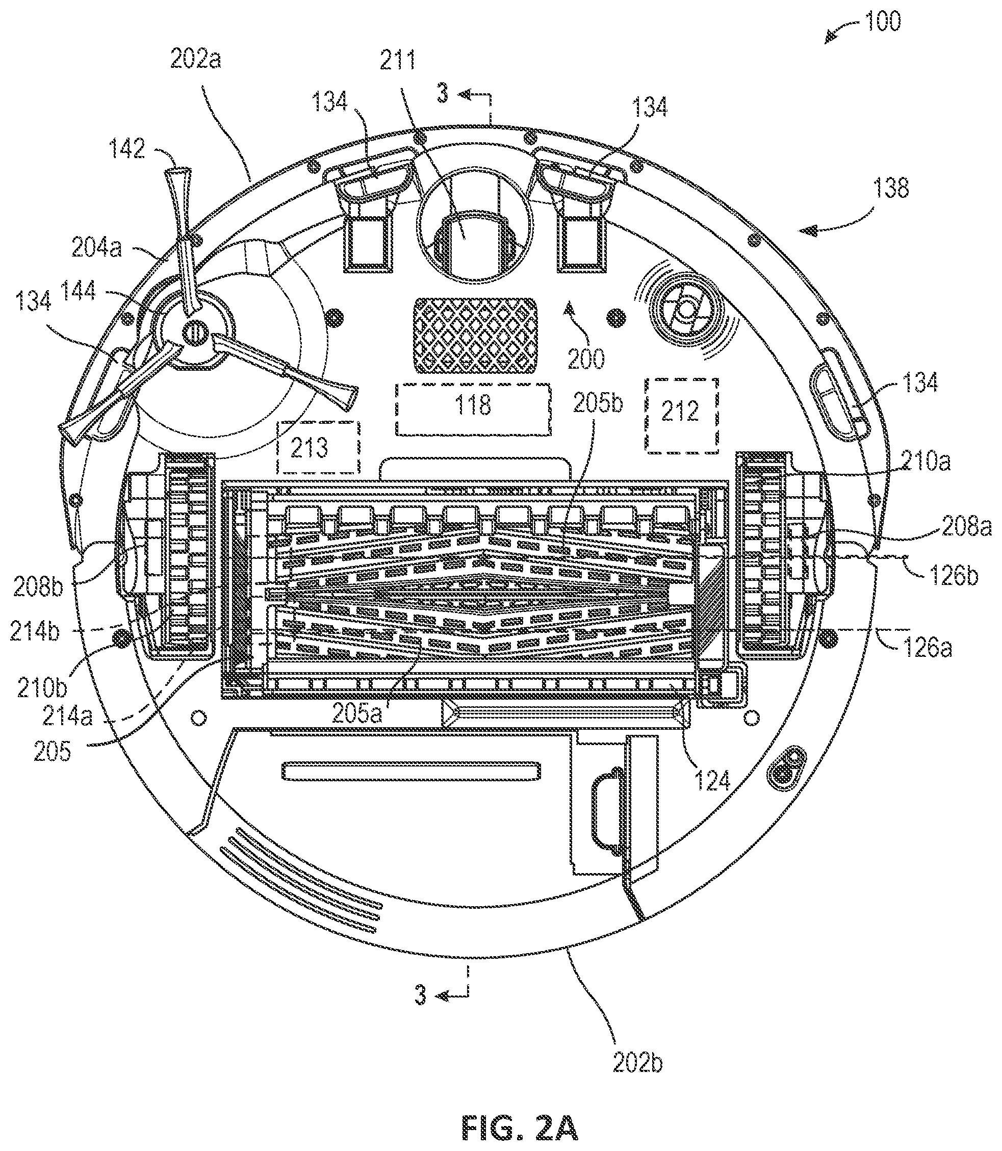Patent US12096909 Figure 2 – Systems and methods for visual docking in an autonomous mobile robot
