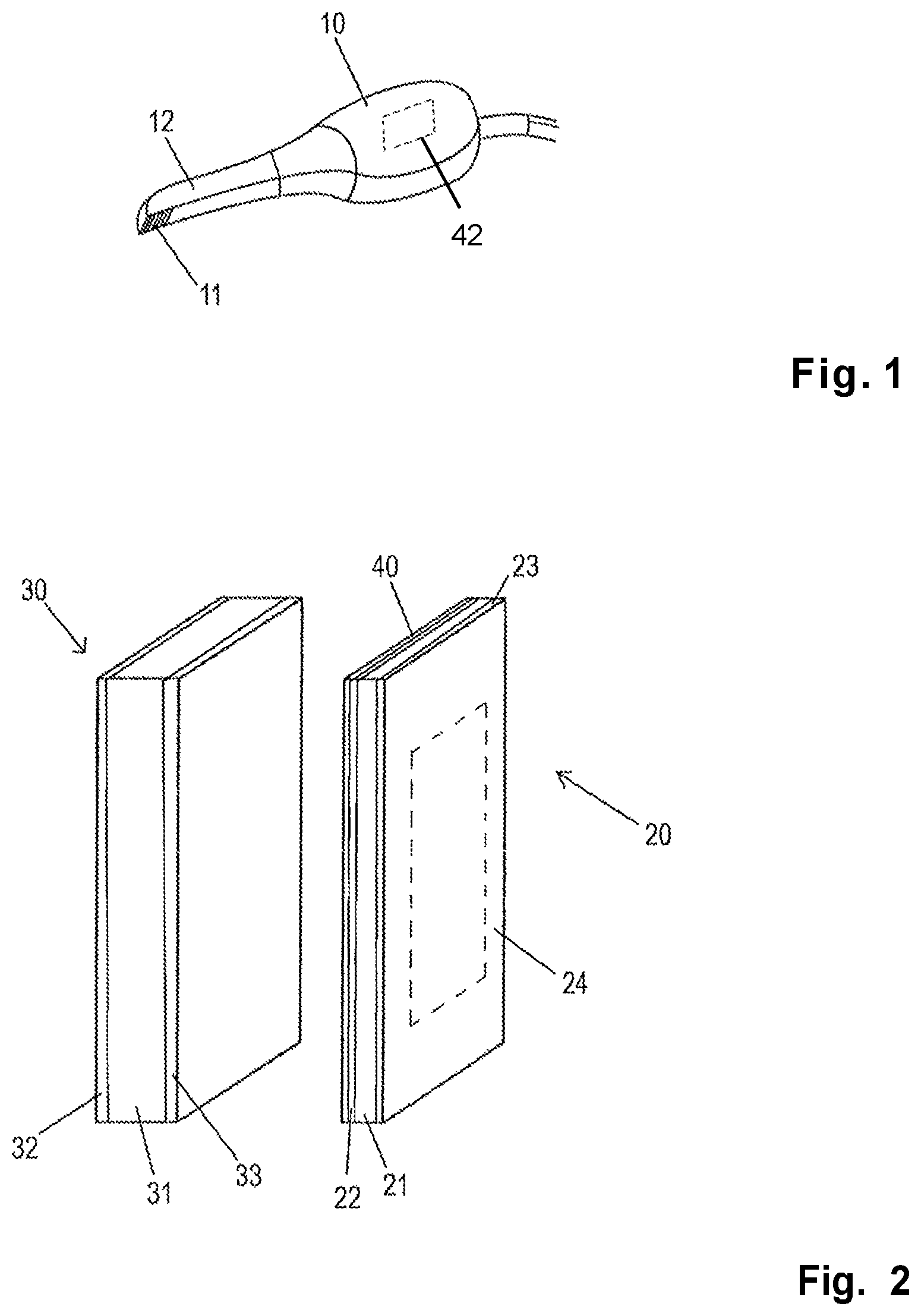 Patent US12096911 Figure 1 – Window system for an intraoral scanner