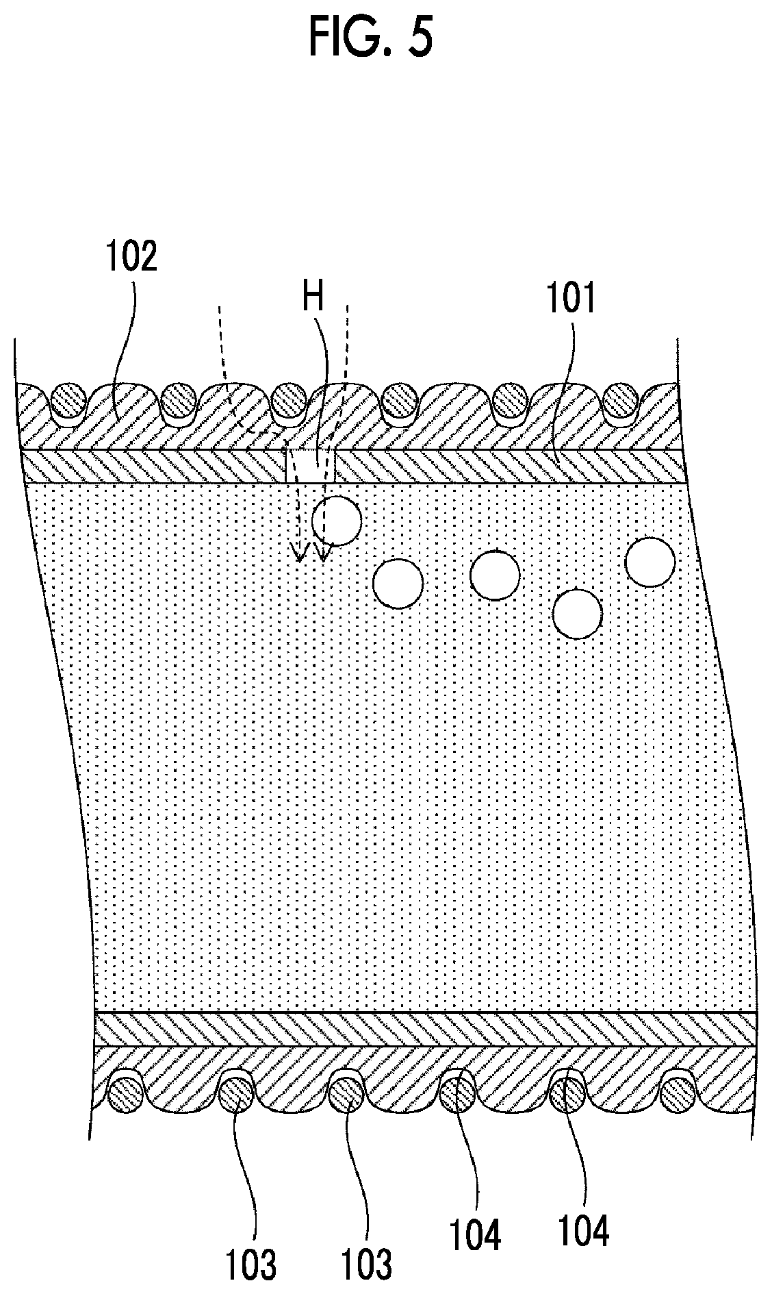 Patent US12096912 Figure 5 – Endoscope tube with reinforcing member wound around outer peripheral surface thereof and endoscope having the same