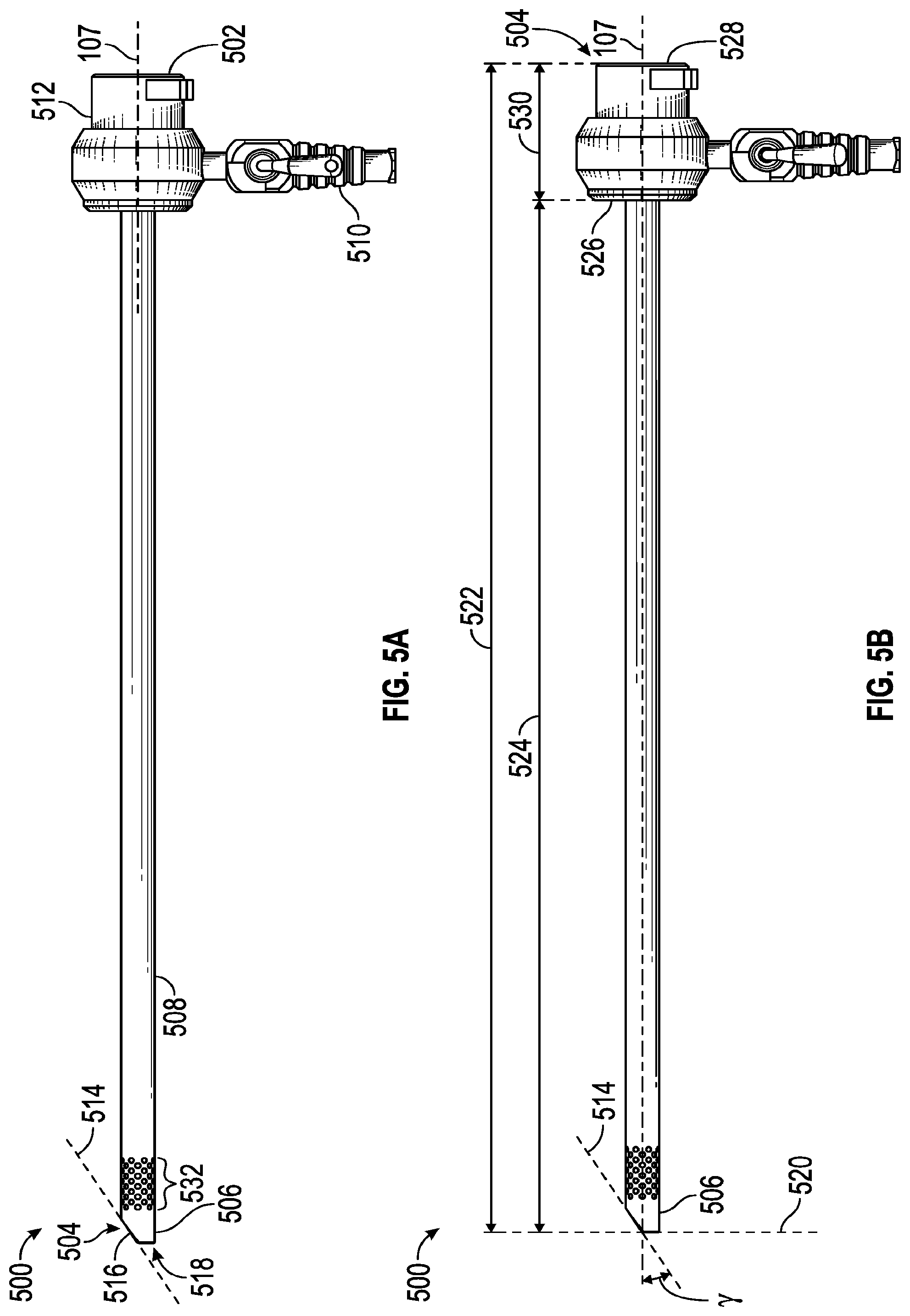 Patent US12096913 Figure 4 – Oblique tip endoscope with zero degree field angle