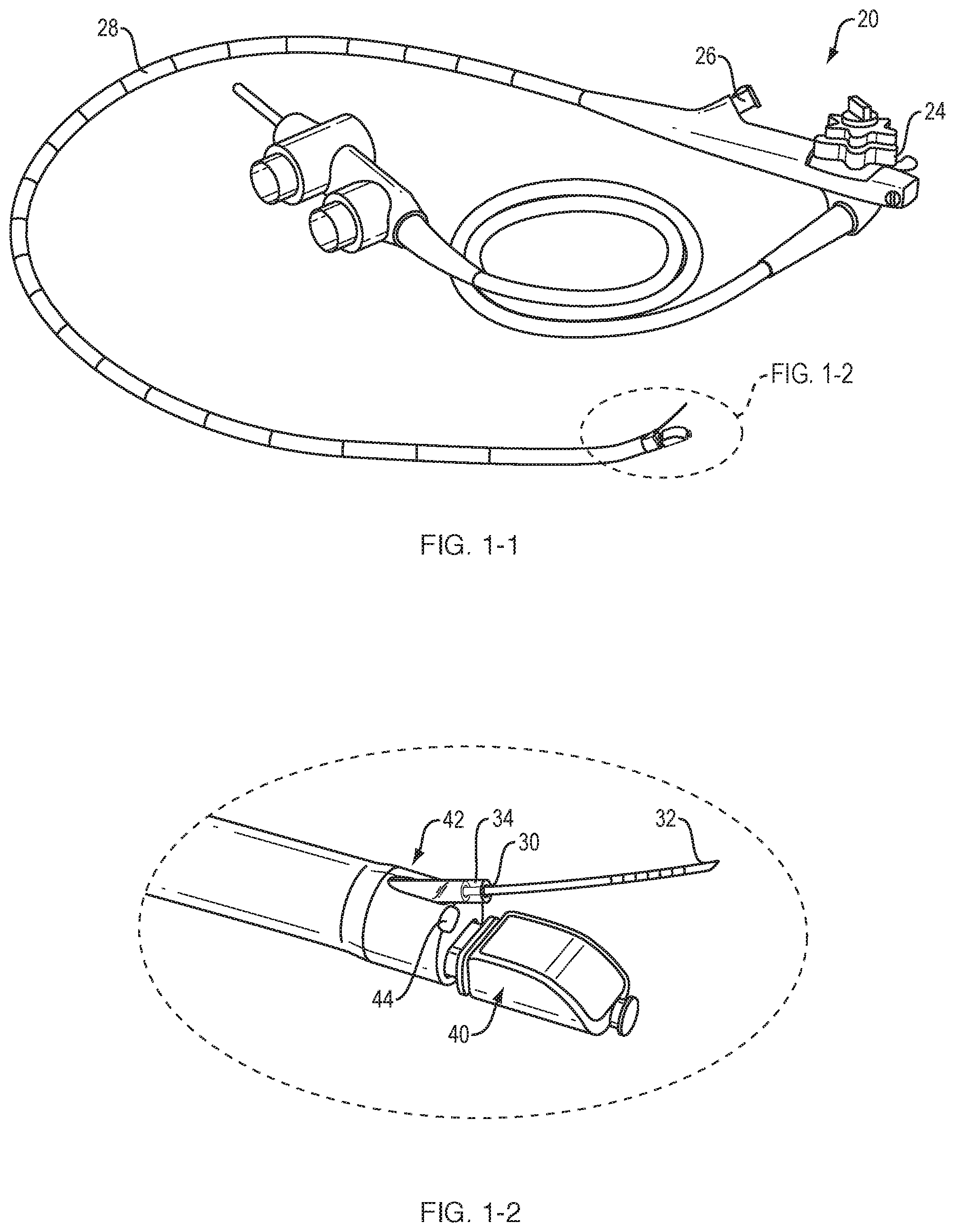 Patent US12096915 Figure 1 – Sheath location indicator and overextension preventer