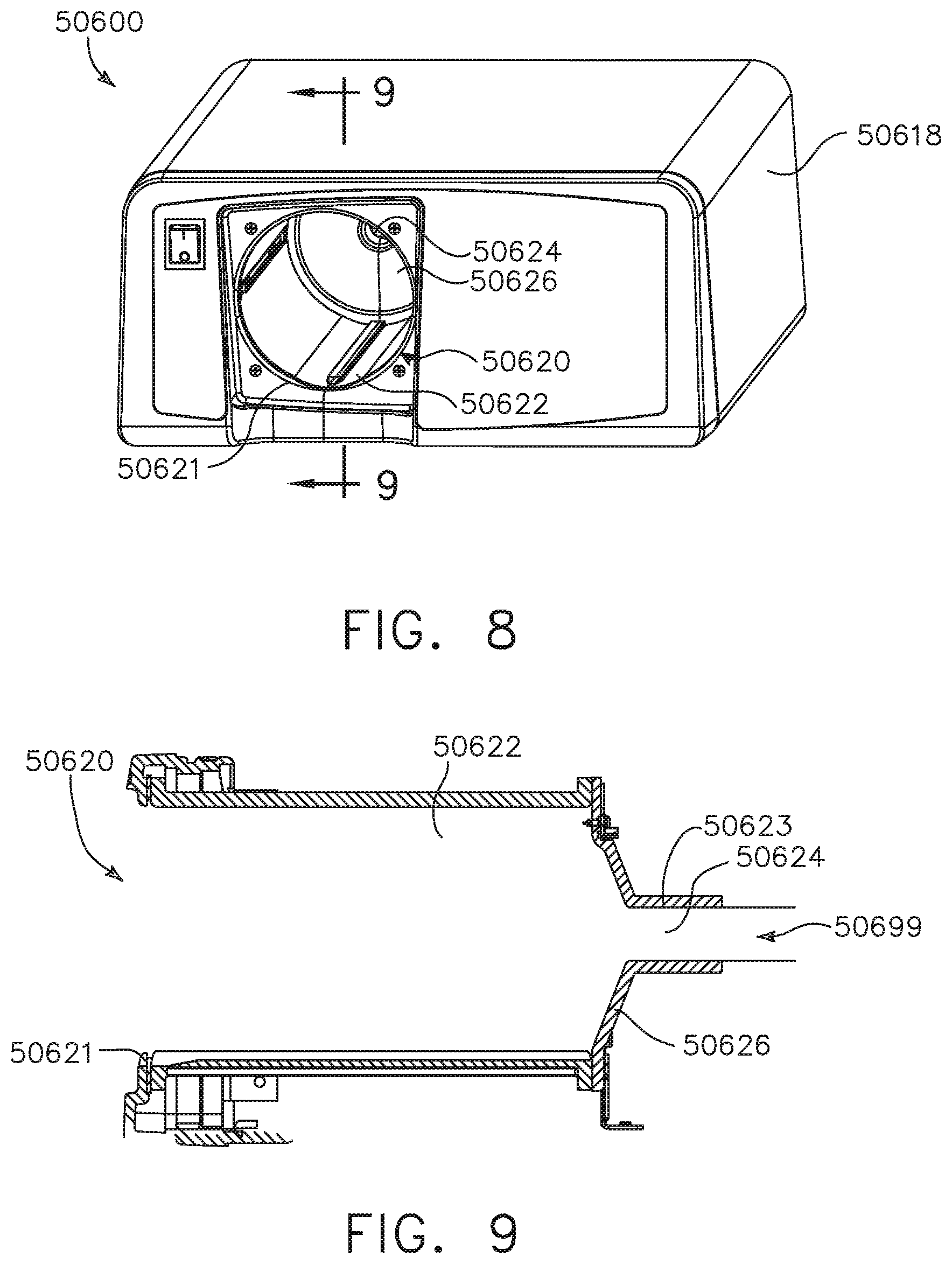 Patent US12096916 Figure 7 – Method of sensing particulate from smoke evacuated from a patient, adjusting the pump speed based on the sensed information, and communicating the functional parameters of the system to the hub