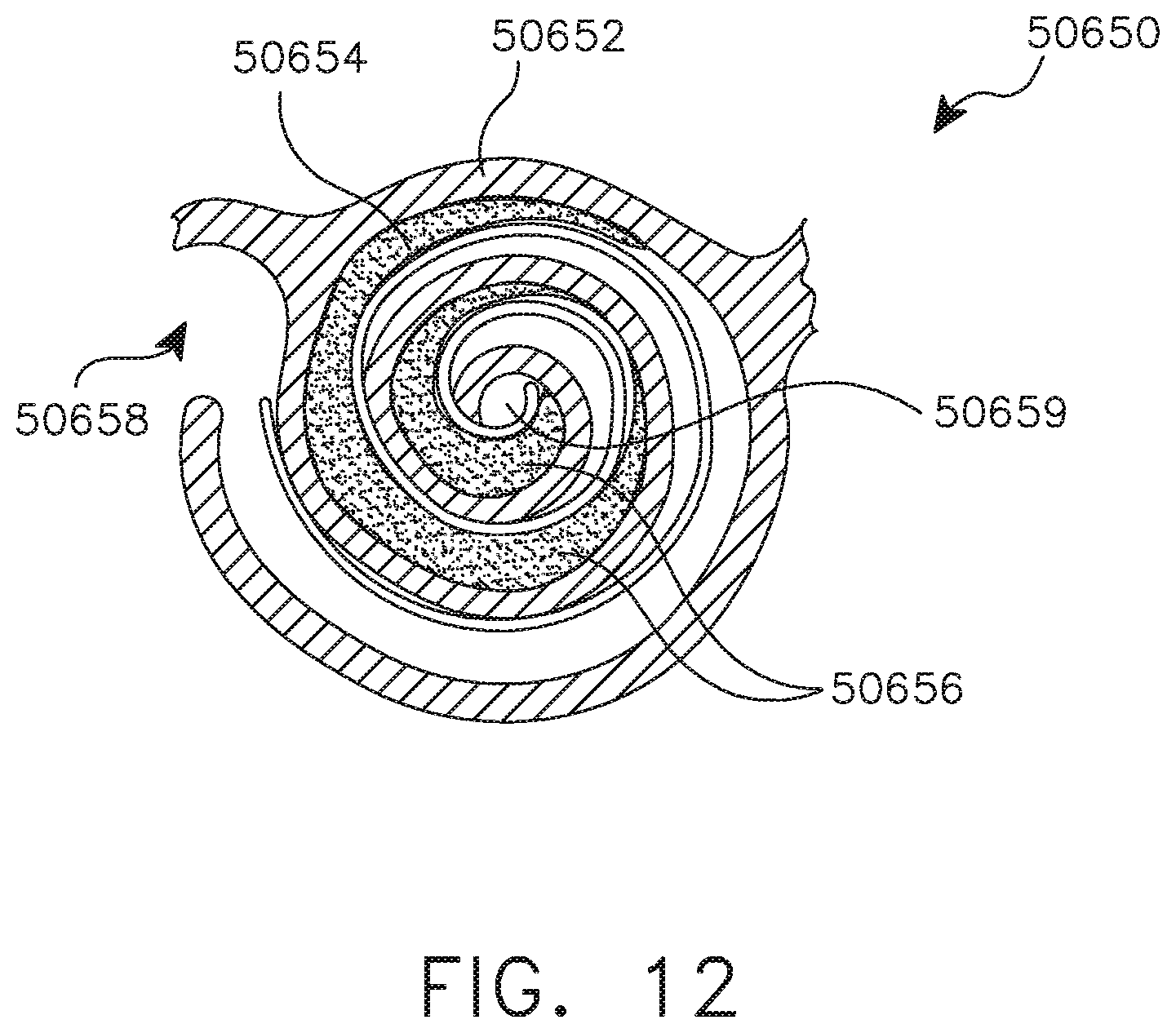 Patent US12096916 Figure 10 – Method of sensing particulate from smoke evacuated from a patient, adjusting the pump speed based on the sensed information, and communicating the functional parameters of the system to the hub