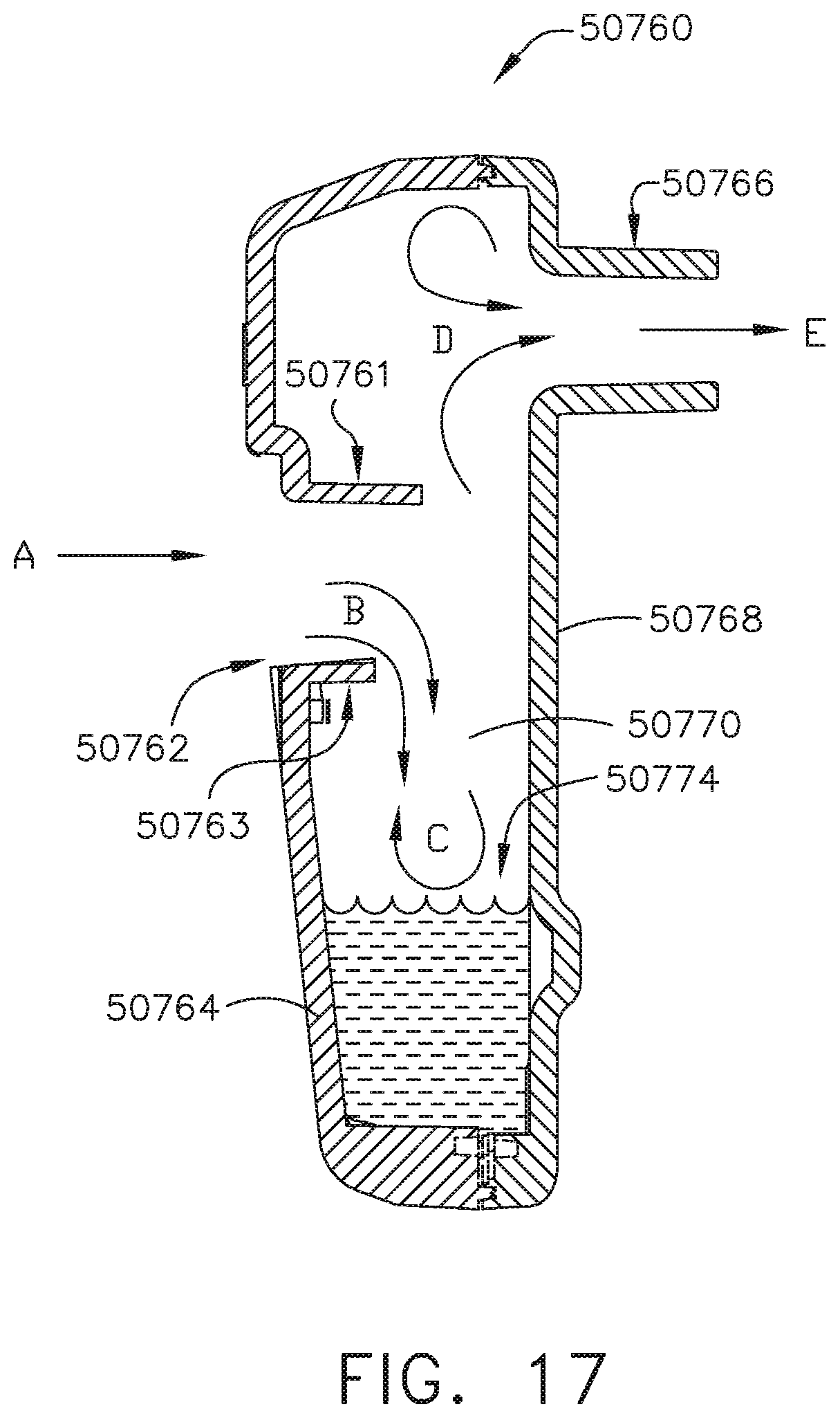 Patent US12096916 Figure 14 – Method of sensing particulate from smoke evacuated from a patient, adjusting the pump speed based on the sensed information, and communicating the functional parameters of the system to the hub