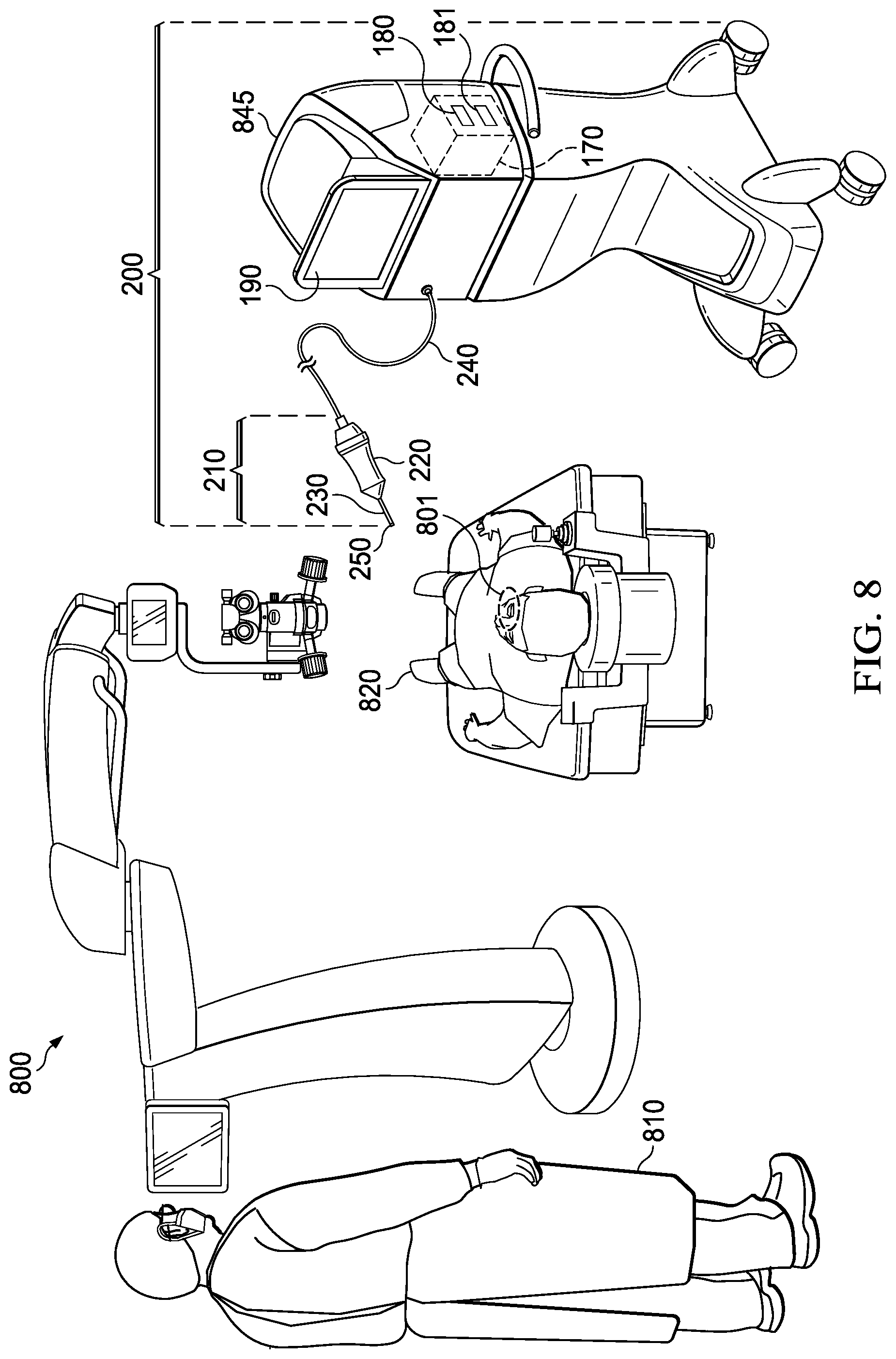Patent US12096917 Figure 8 – Tip camera systems and methods for vitreoretinal surgery