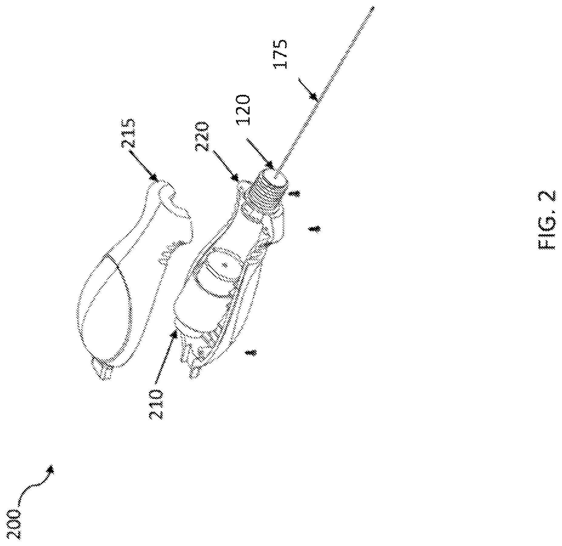Patent US12096918 Figure 3 – Imaging needle system and apparatus with light engine