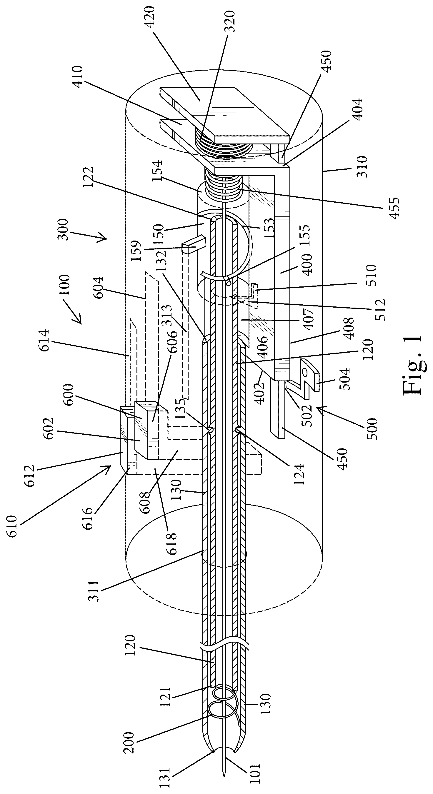 Patent US12096921 — Biopsy needle — Figure 1