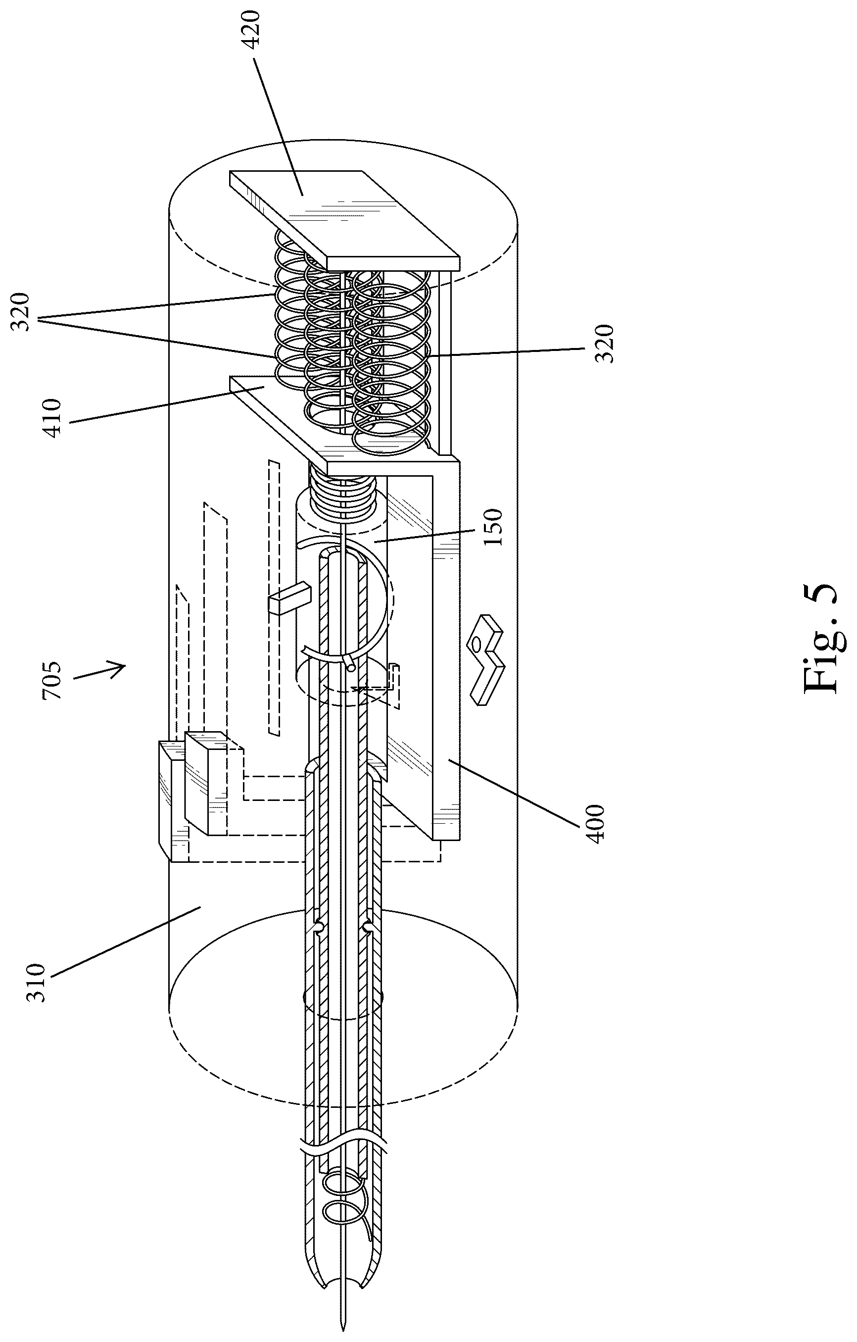 Patent US12096921 Figure 6 – Biopsy needle