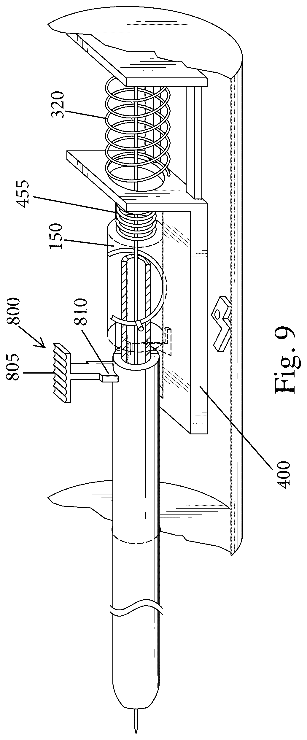 Patent US12096921 Figure 8 – Biopsy needle