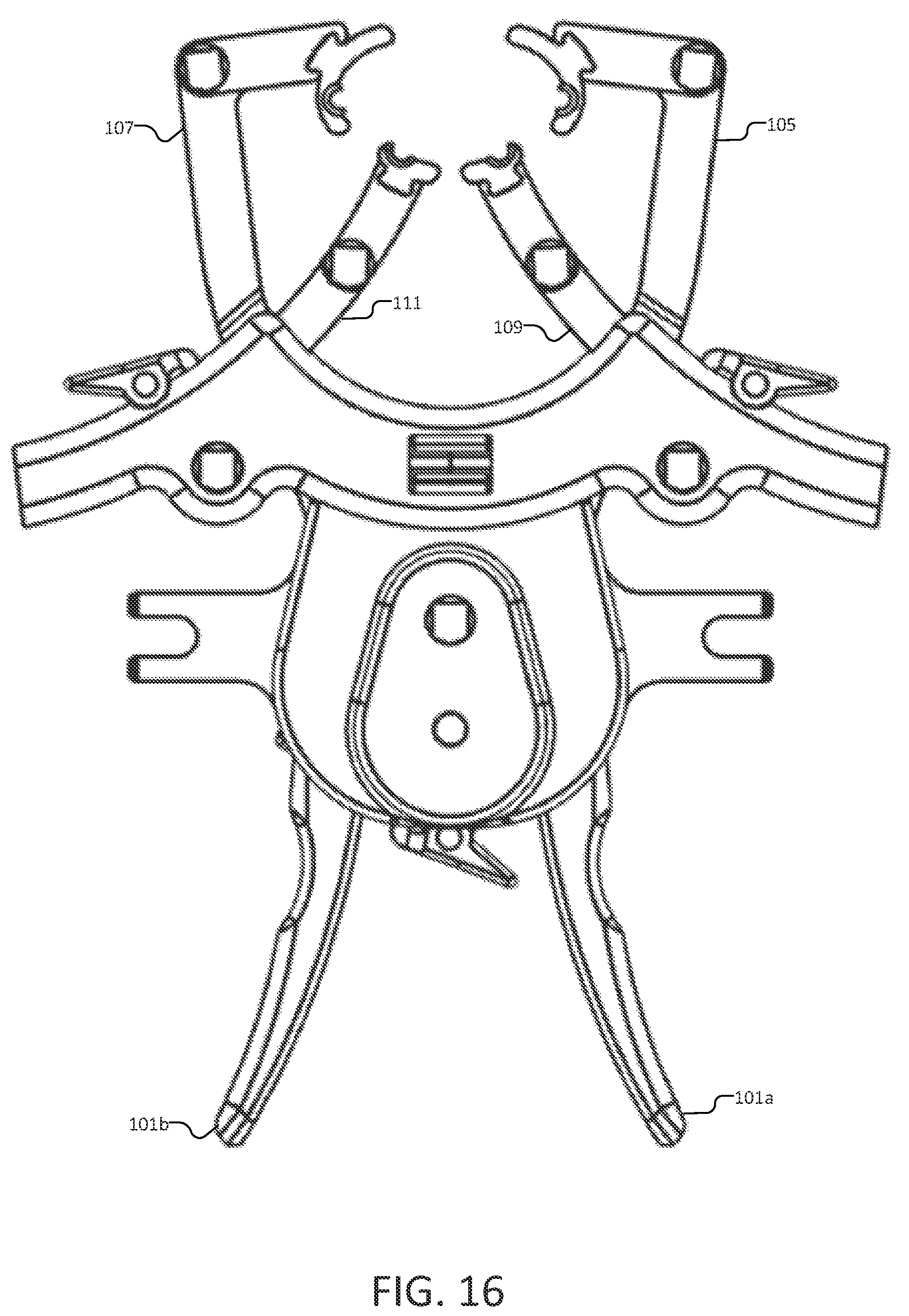 Patent US12096923 Figure 16 – Tissue retractor, retraction modules, and associated methods