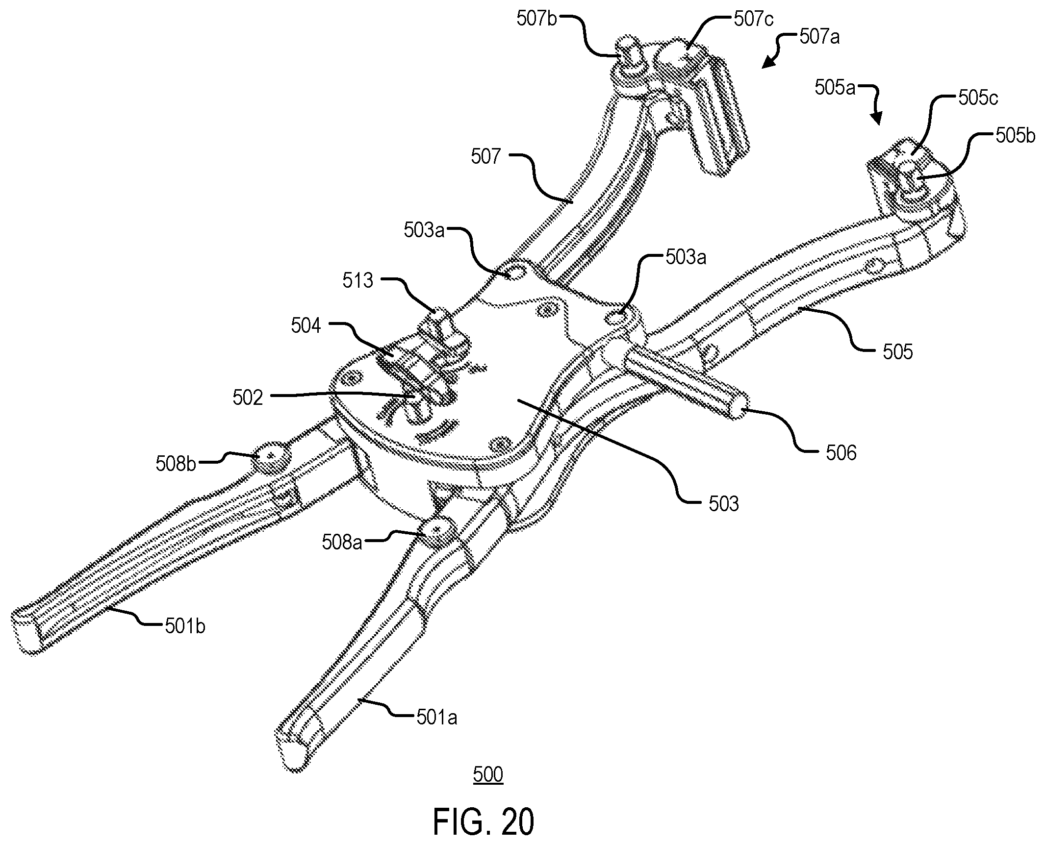 Patent US12096923 Figure 19 – Tissue retractor, retraction modules, and associated methods