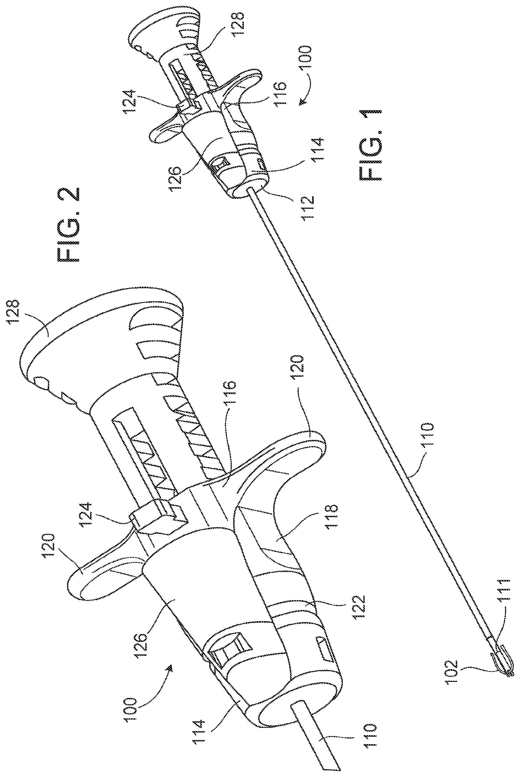 Patent US12096929 Figure 1 – Flexible anchor delivery system
