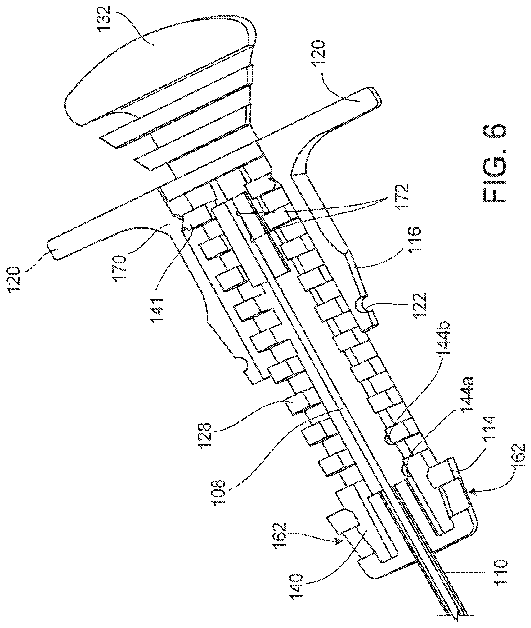 Patent US12096929 Figure 14 – Flexible anchor delivery system