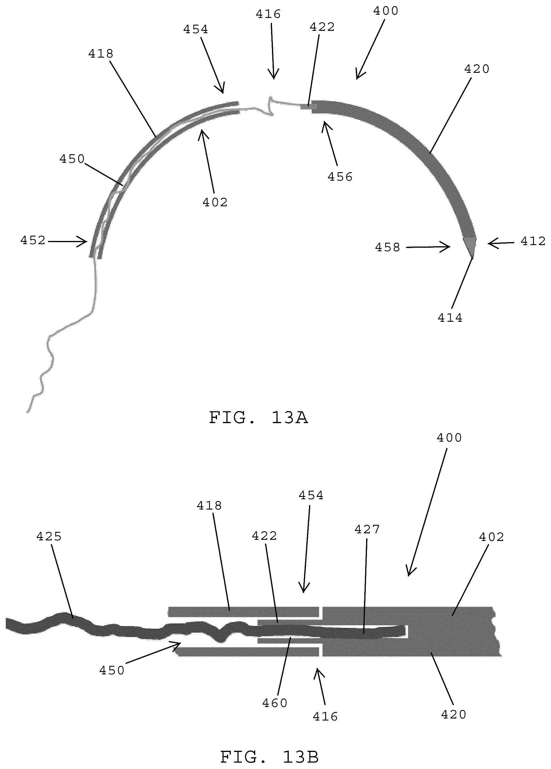 Patent US12096930 Figure 7 – Reconfigurable suture needles being transformable between higher profile configurations and lower profile configurations