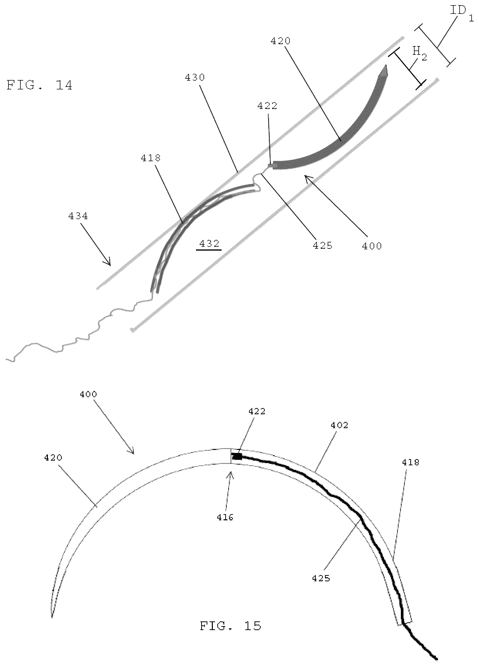 Patent US12096930 Figure 8 – Reconfigurable suture needles being transformable between higher profile configurations and lower profile configurations