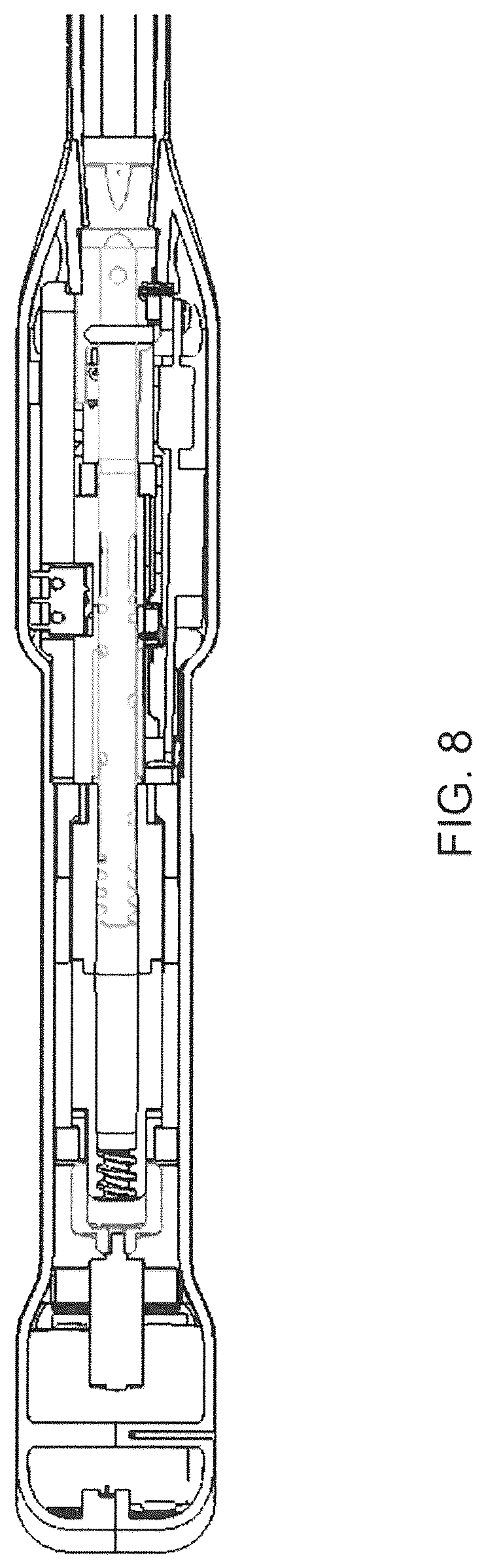 Patent US12096933 Figure 8 – Electrical surgical instrument with differential rate of closing motion speed