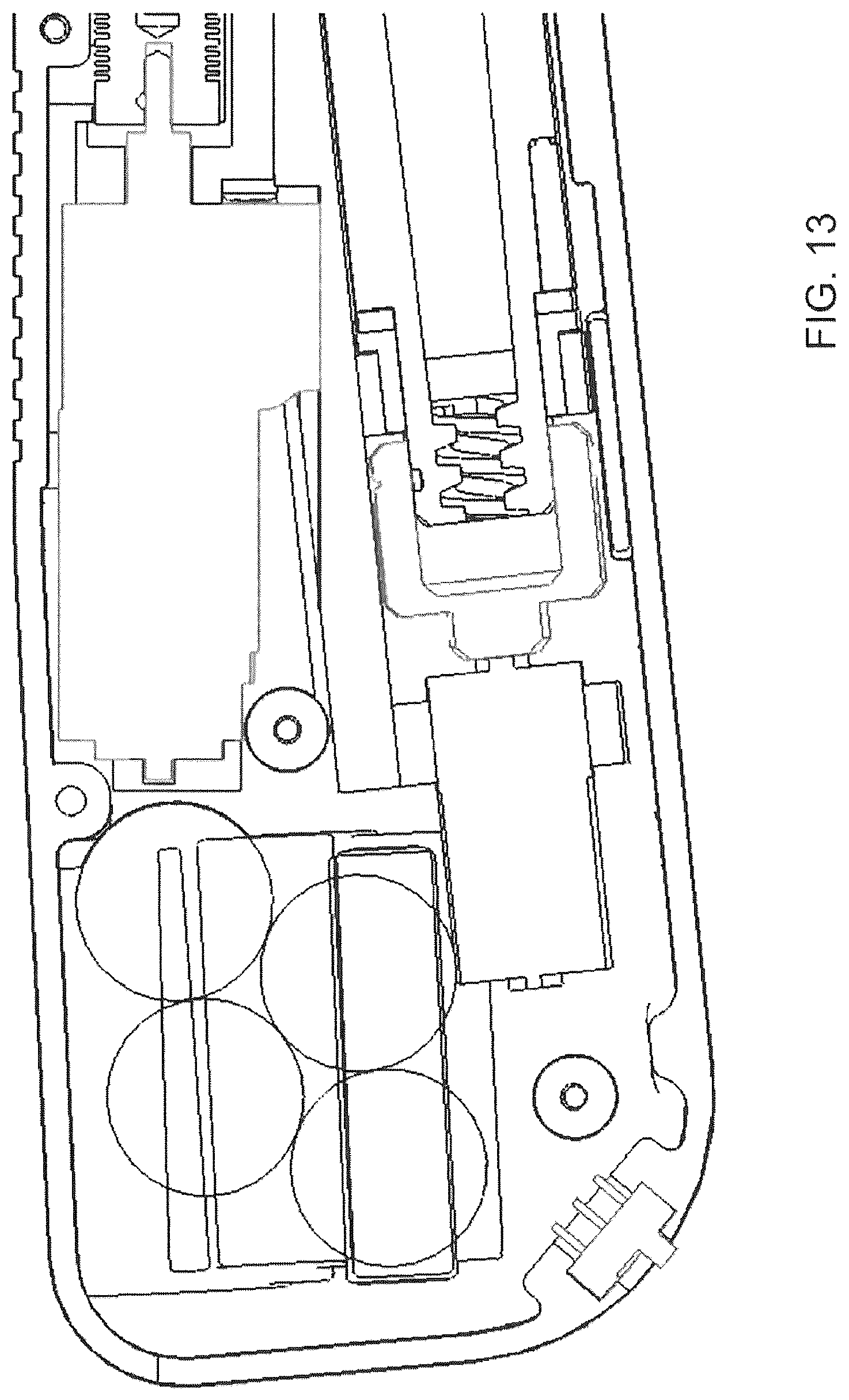Patent US12096933 Figure 13 – Electrical surgical instrument with differential rate of closing motion speed