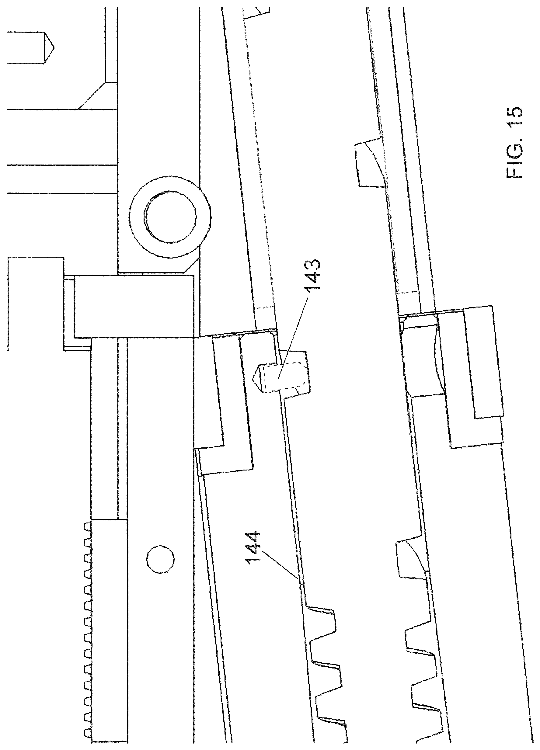 Patent US12096933 Figure 15 – Electrical surgical instrument with differential rate of closing motion speed