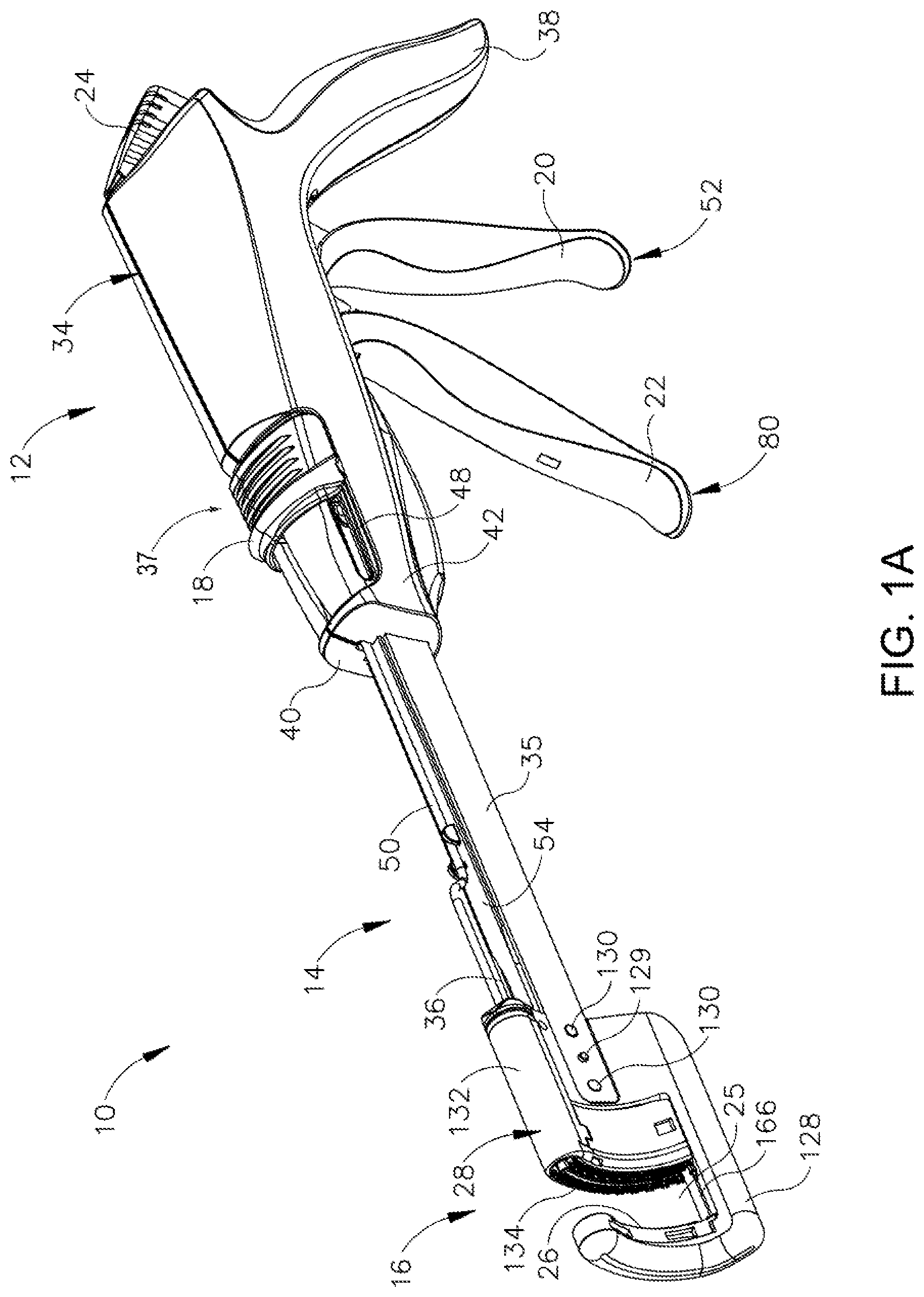 Patent US12096934 Figure 1 – Frame for surgical stapler and associated method of manufacture with stamping