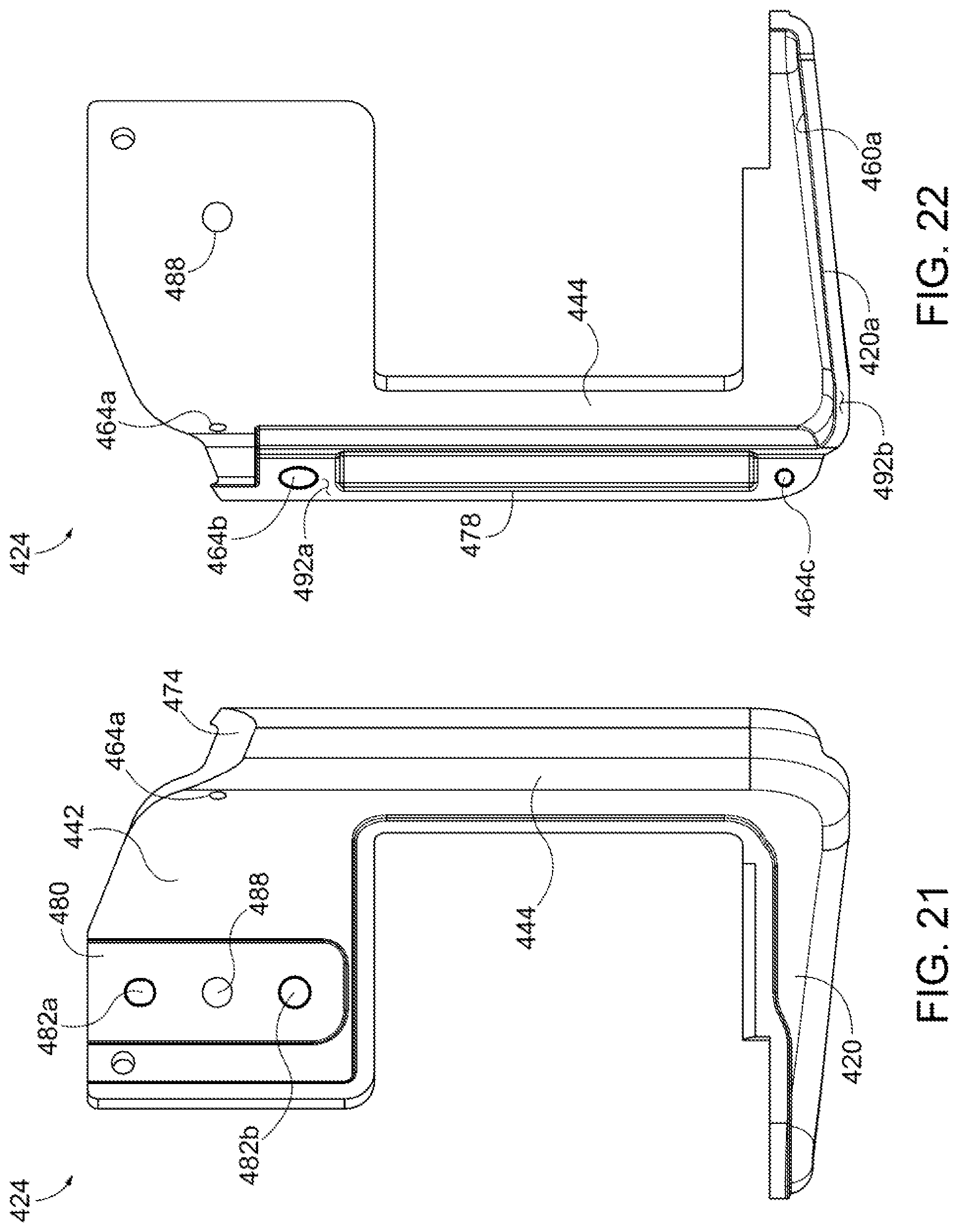 Patent US12096934 Figure 17 – Frame for surgical stapler and associated method of manufacture with stamping