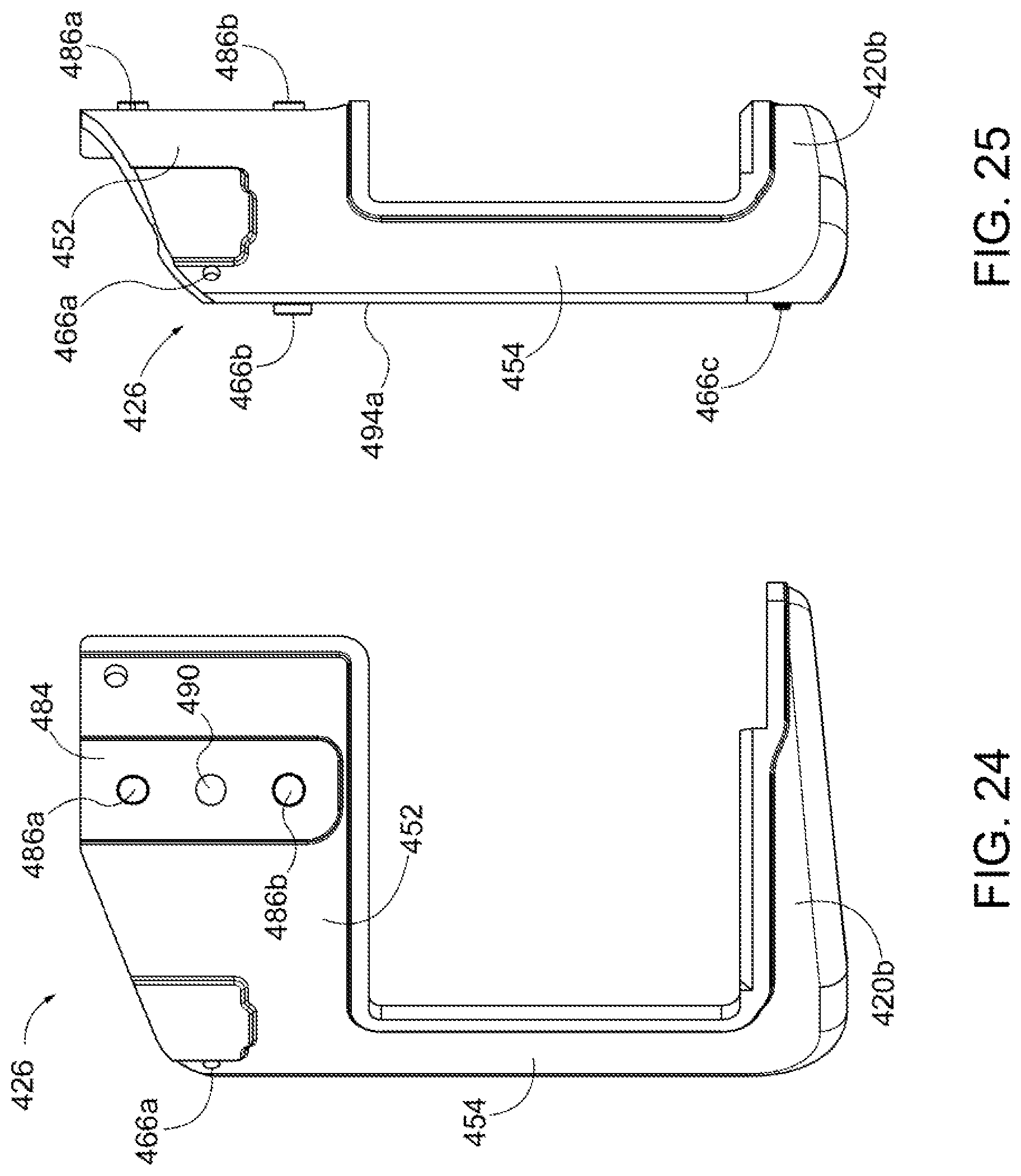 Patent US12096934 Figure 19 – Frame for surgical stapler and associated method of manufacture with stamping