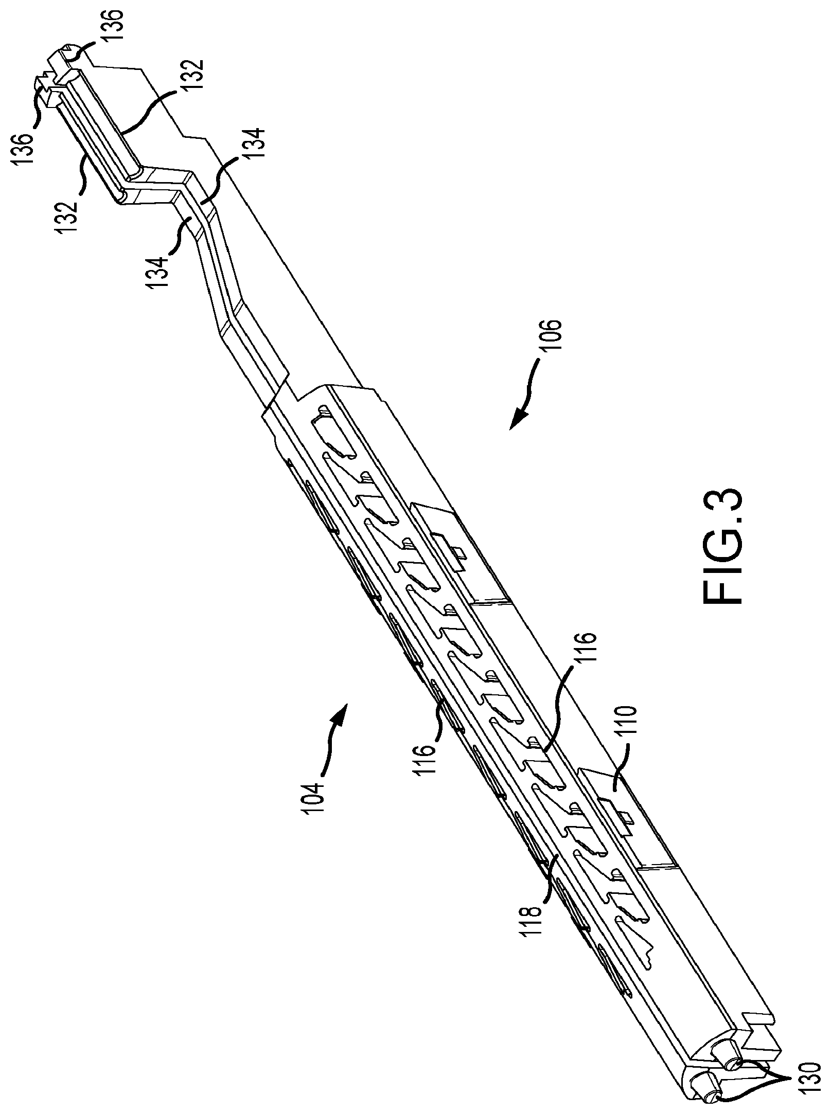 Patent US12096936 Figure 3 – Staple cartridge and methods for surgical staplers