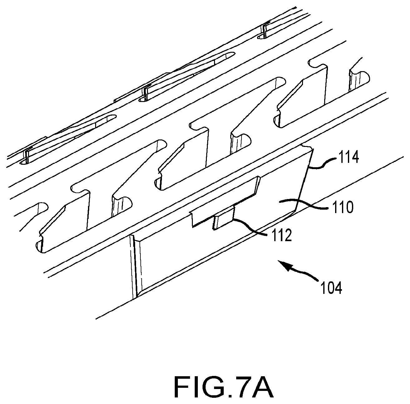 Patent US12096936 Figure 6 – Staple cartridge and methods for surgical staplers