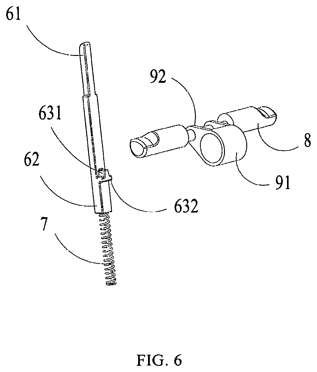 Patent US12096939 Figure 6 – Firing mechanism and stapler