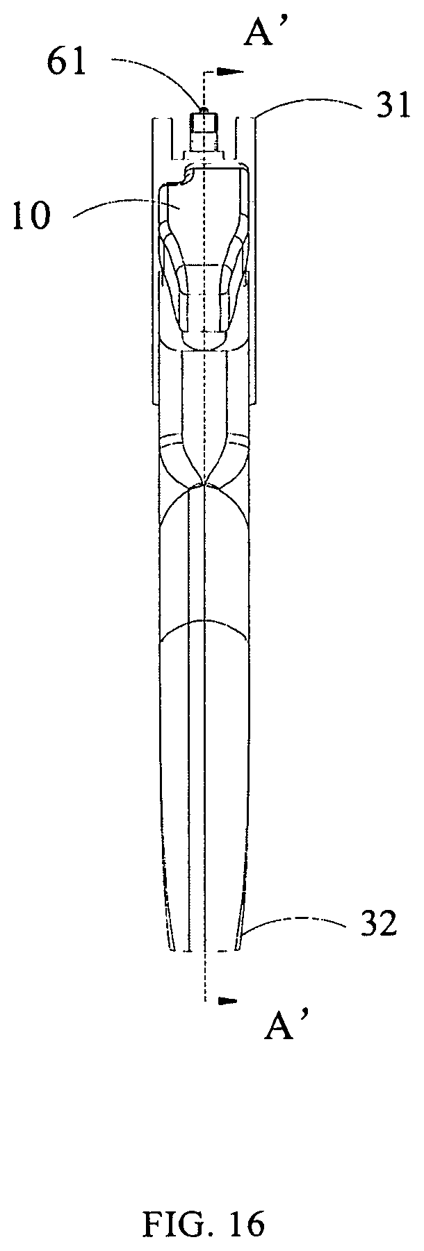 Patent US12096939 Figure 16 – Firing mechanism and stapler