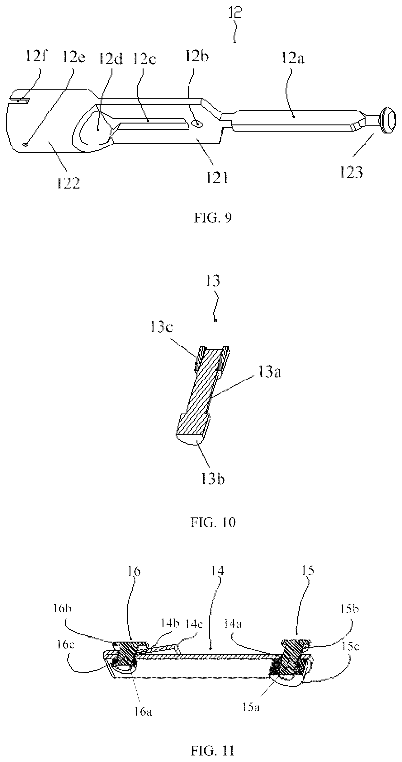 Patent US12096942 Figure 4 – Hemostasis and suturing conjoined dual-clamp capable of passing through channel of digestive endoscope and operation method
