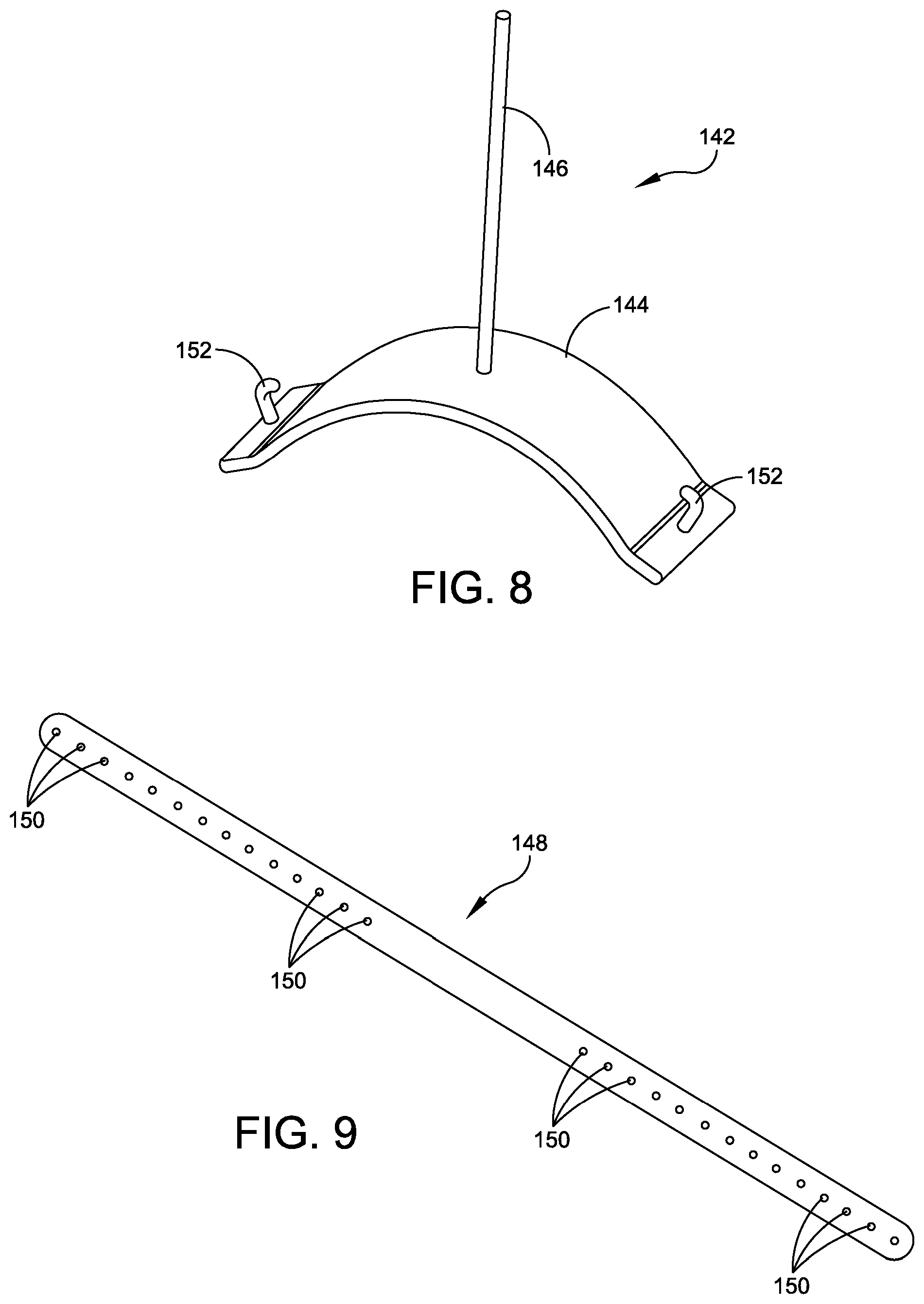 Patent US12096948 Figure 9 – Ankle replacement system and method