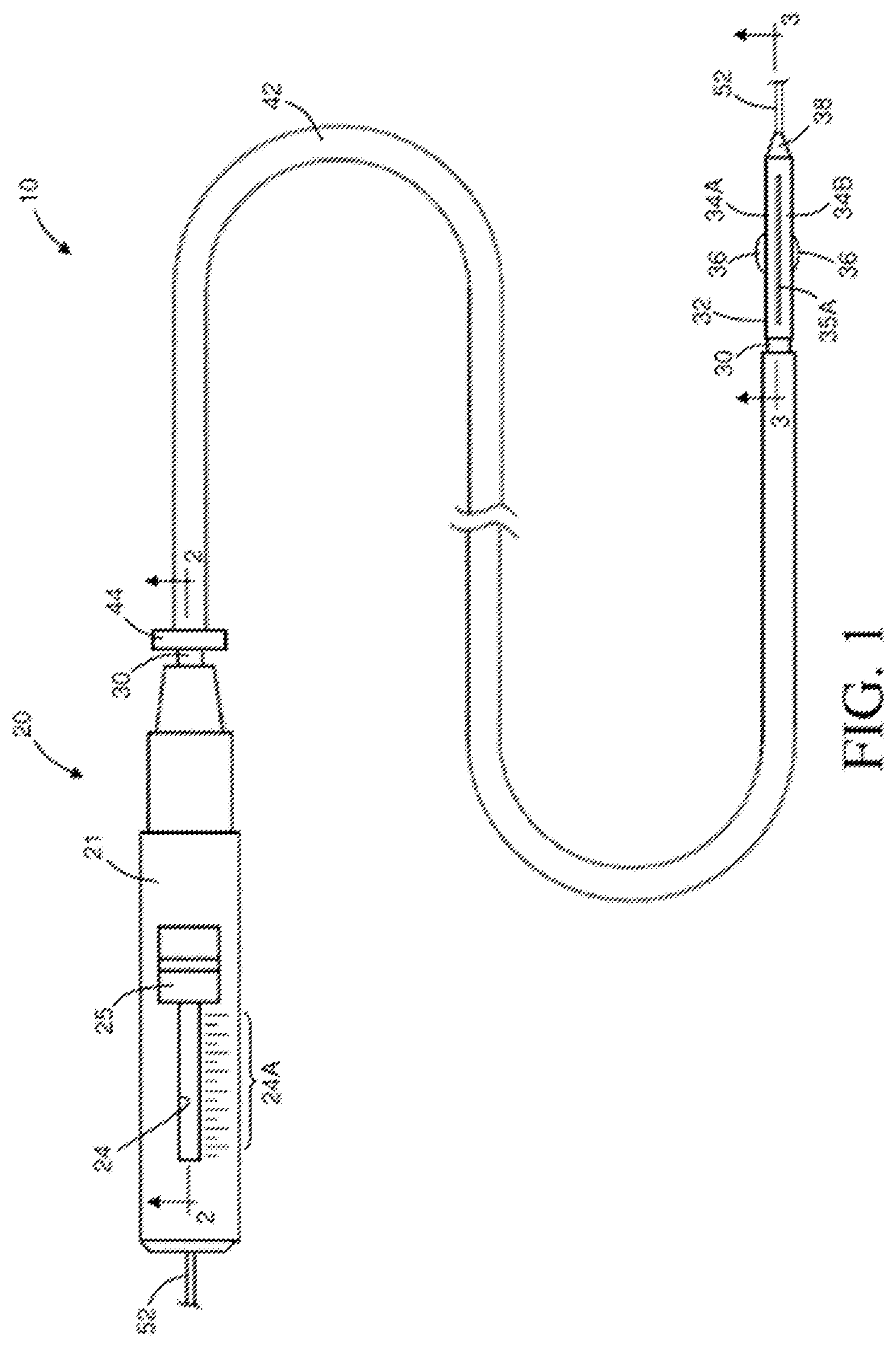 Patent US12096955 — Intravascular catheter having an expandable incising portion and abrasive surfaces — Figure 1