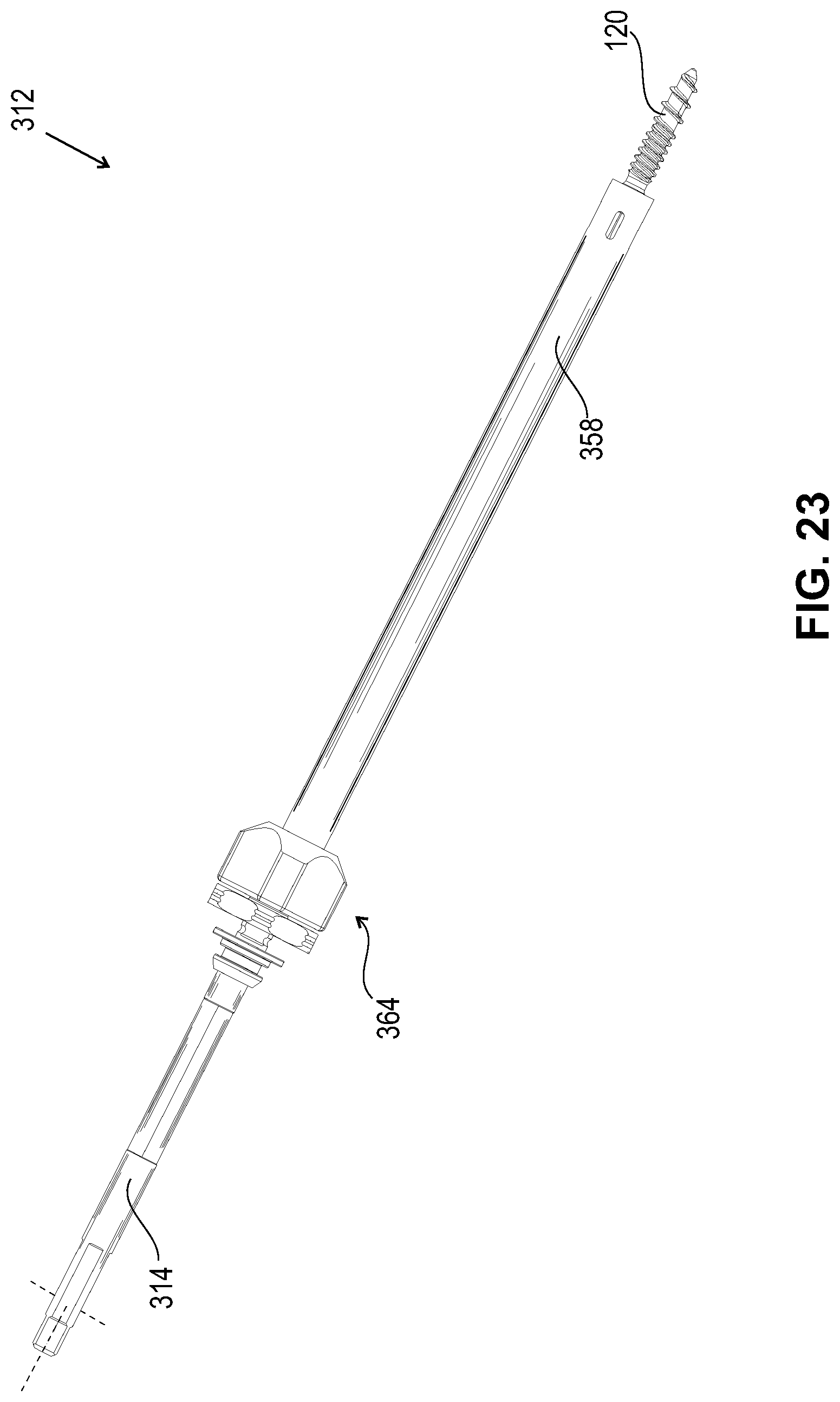 Patent US12096961 Figure 17 – Surgical instrument and method