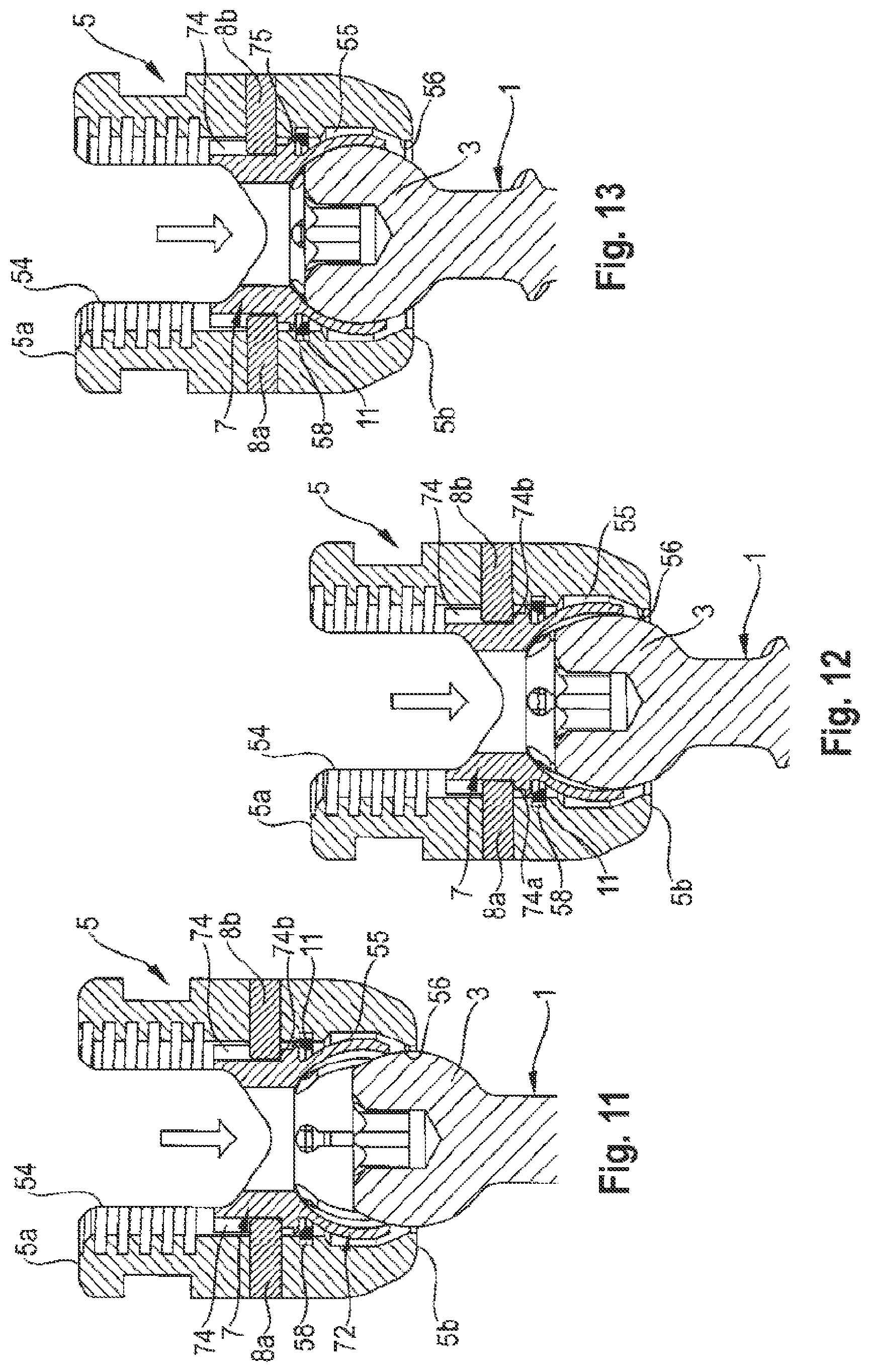 Patent US12096963 Figure 4 – Coupling assembly for coupling a rod to a bone anchoring element and bone anchoring device with such a coupling assembly