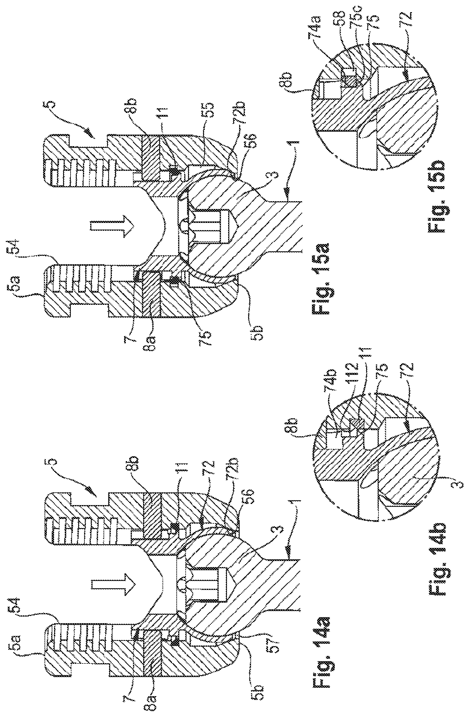 Patent US12096963 Figure 5 – Coupling assembly for coupling a rod to a bone anchoring element and bone anchoring device with such a coupling assembly