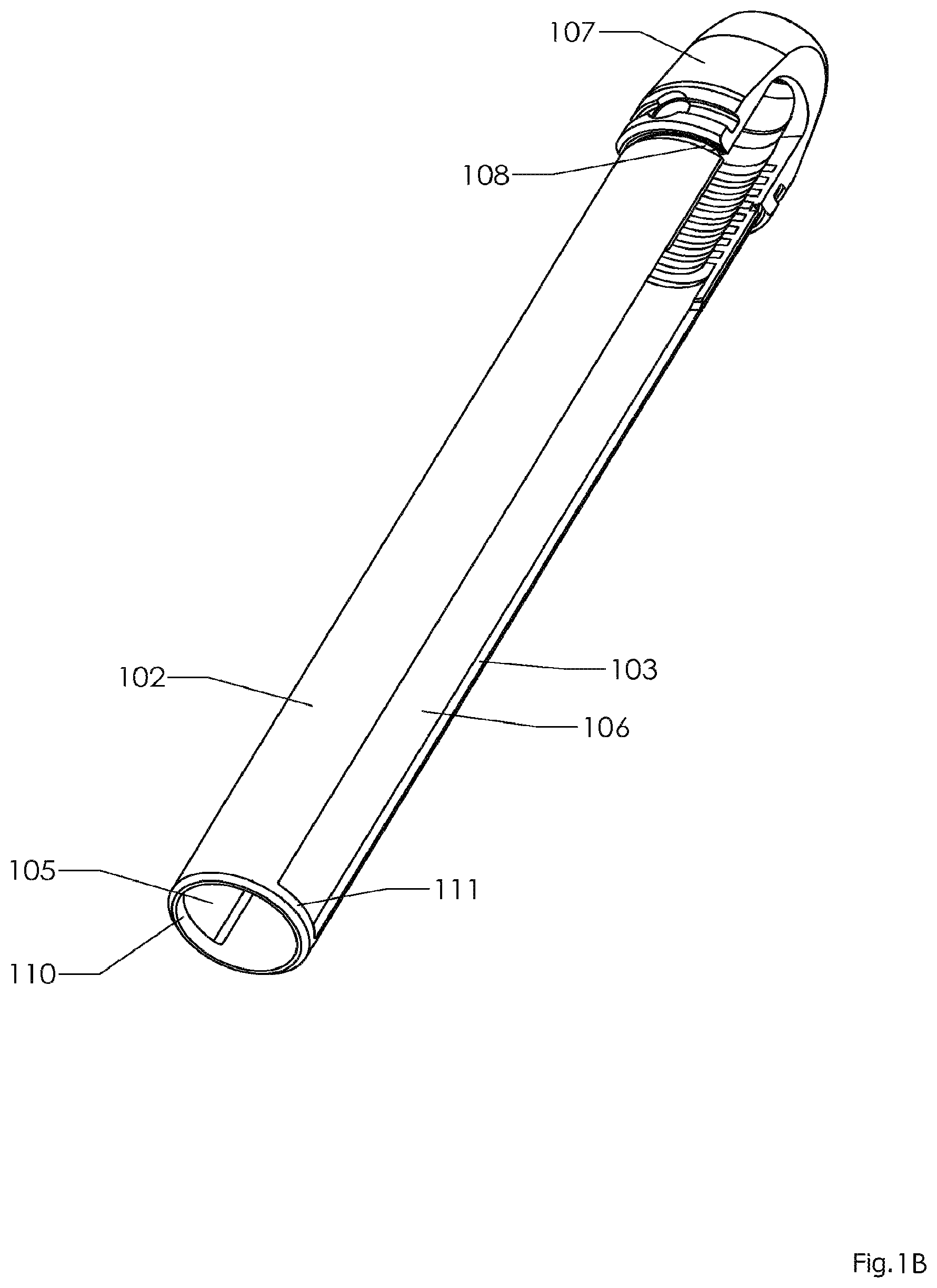 Patent US12096965 Figure 2 – Minimally invasive pedicle screw extension sleeve system