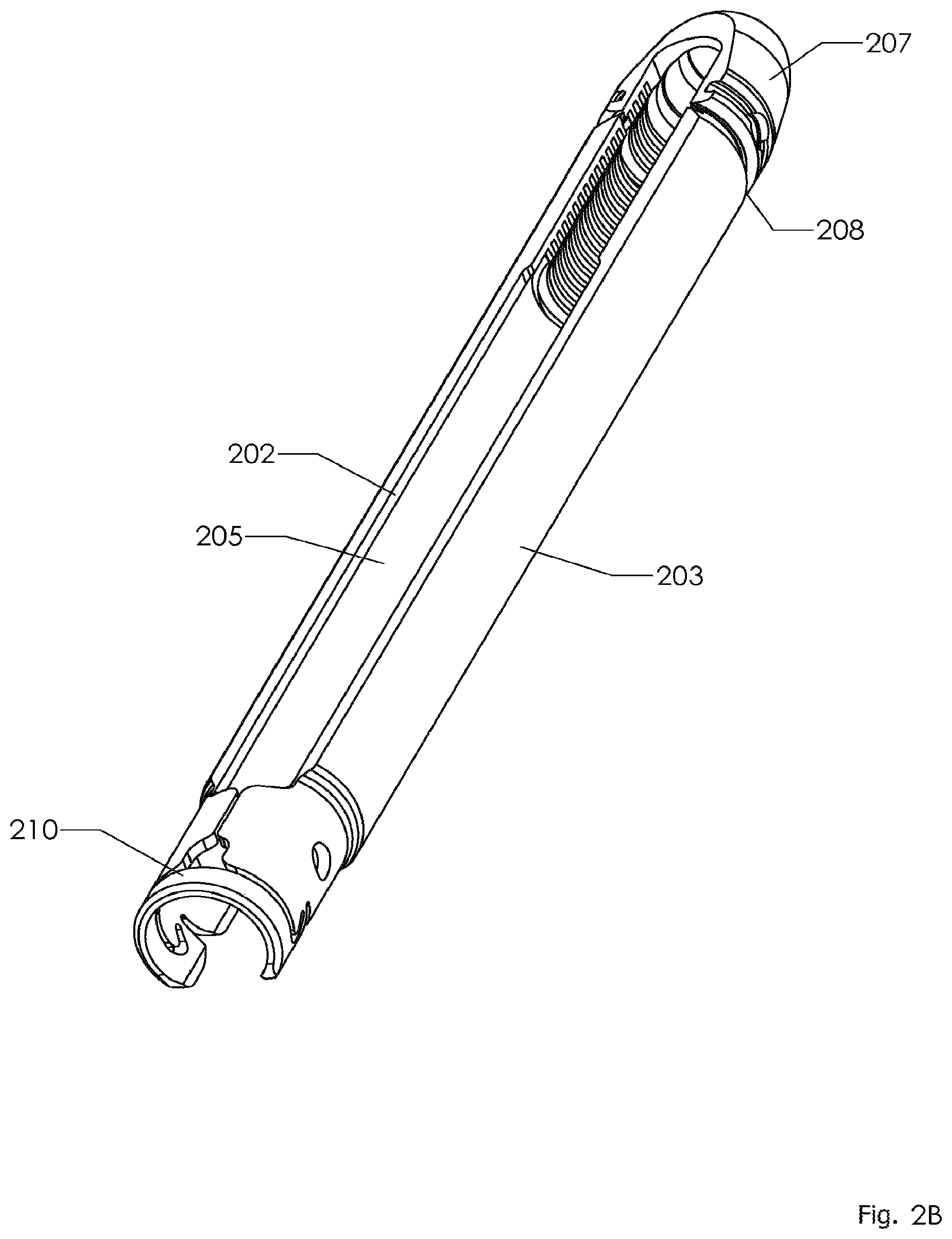 Patent US12096965 Figure 7 – Minimally invasive pedicle screw extension sleeve system