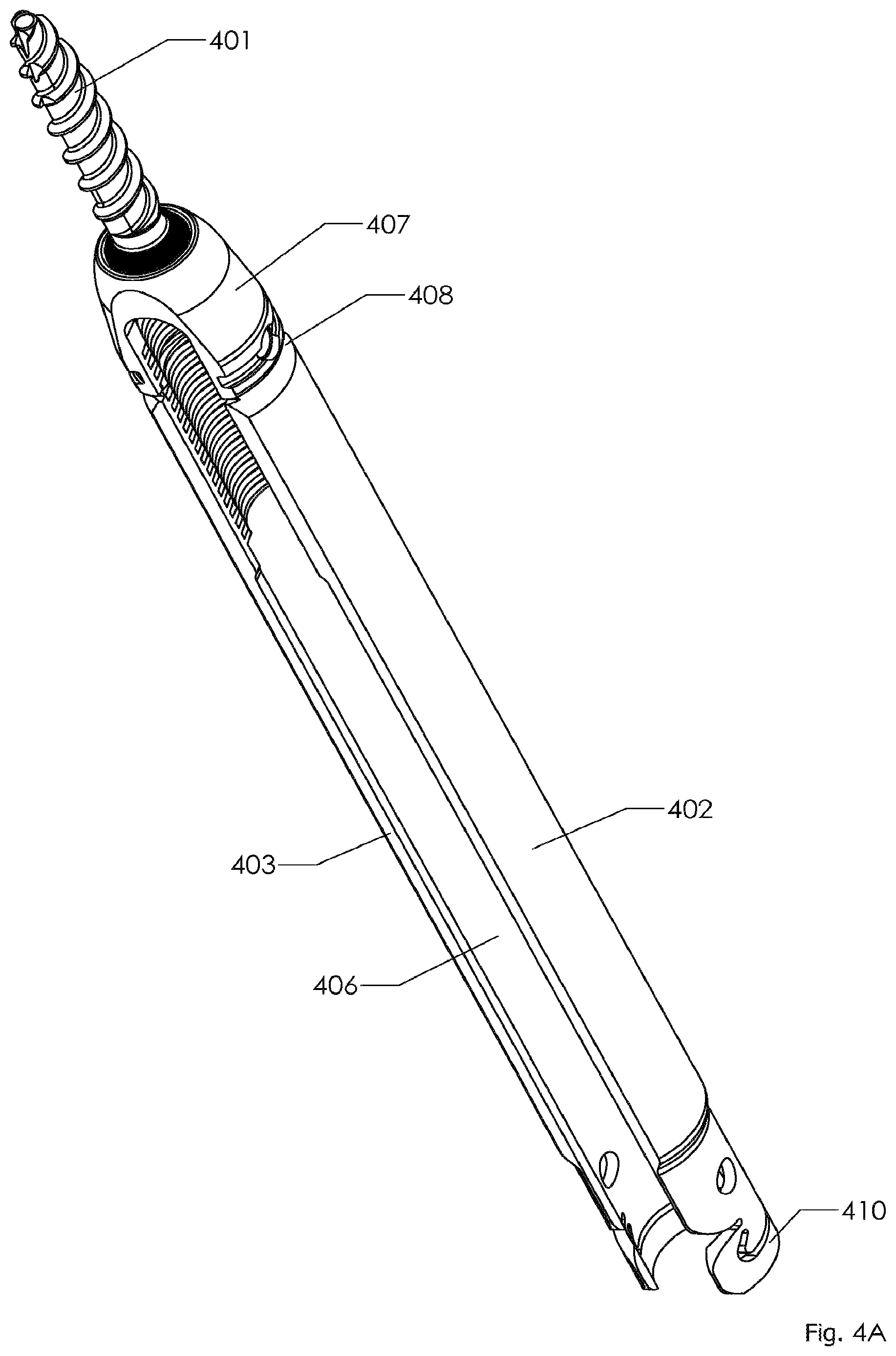 Patent US12096965 Figure 20 – Minimally invasive pedicle screw extension sleeve system
