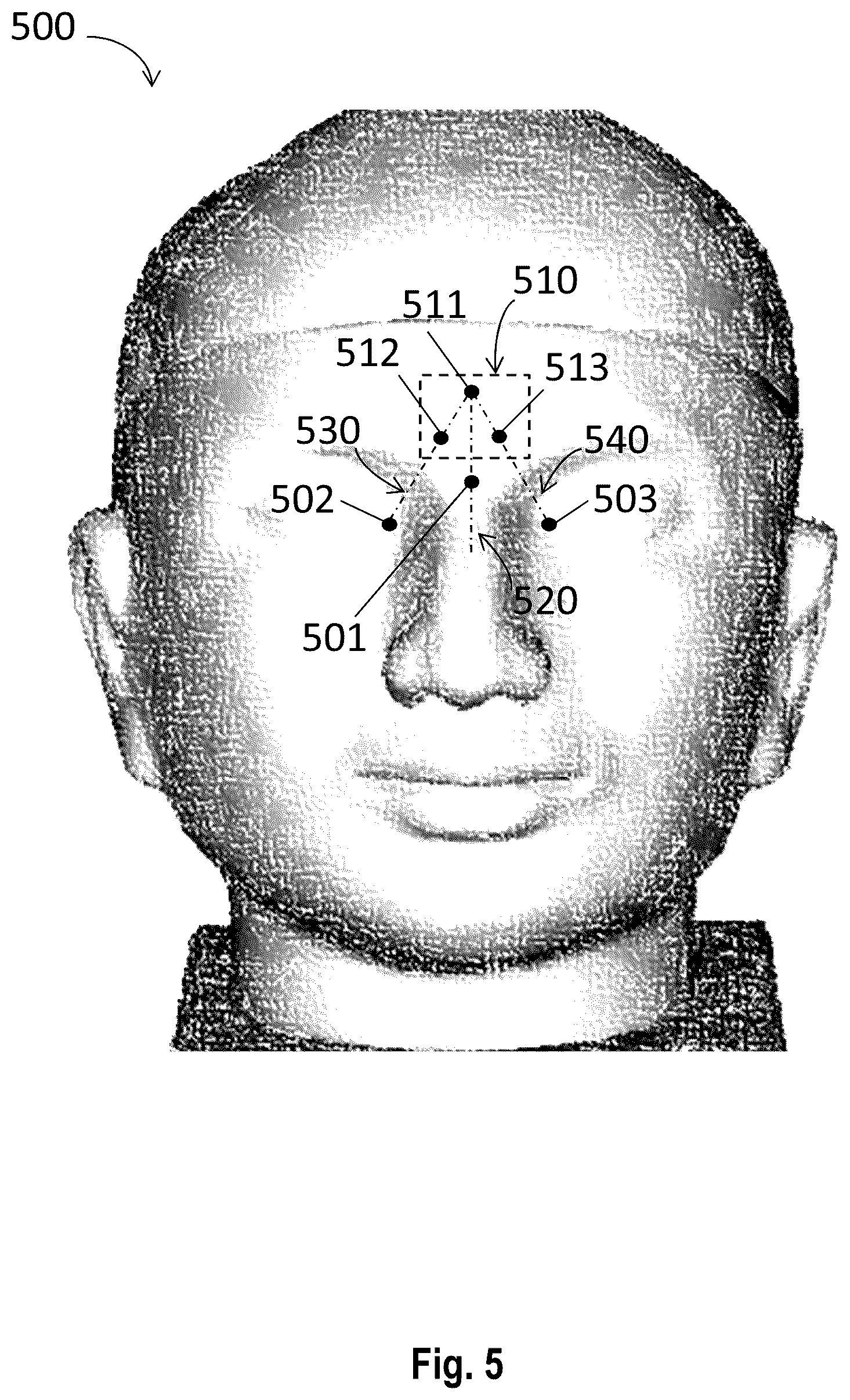 Patent US12096988 Figure 5 – Method and system of determining operation pathway based on image matching