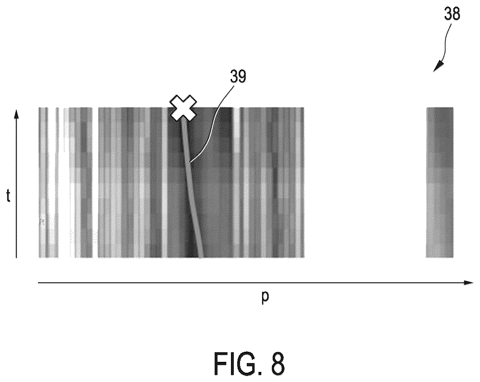 Patent US12096991 Figure 8 – Position determining device for determining the position of an object within a tubular structure