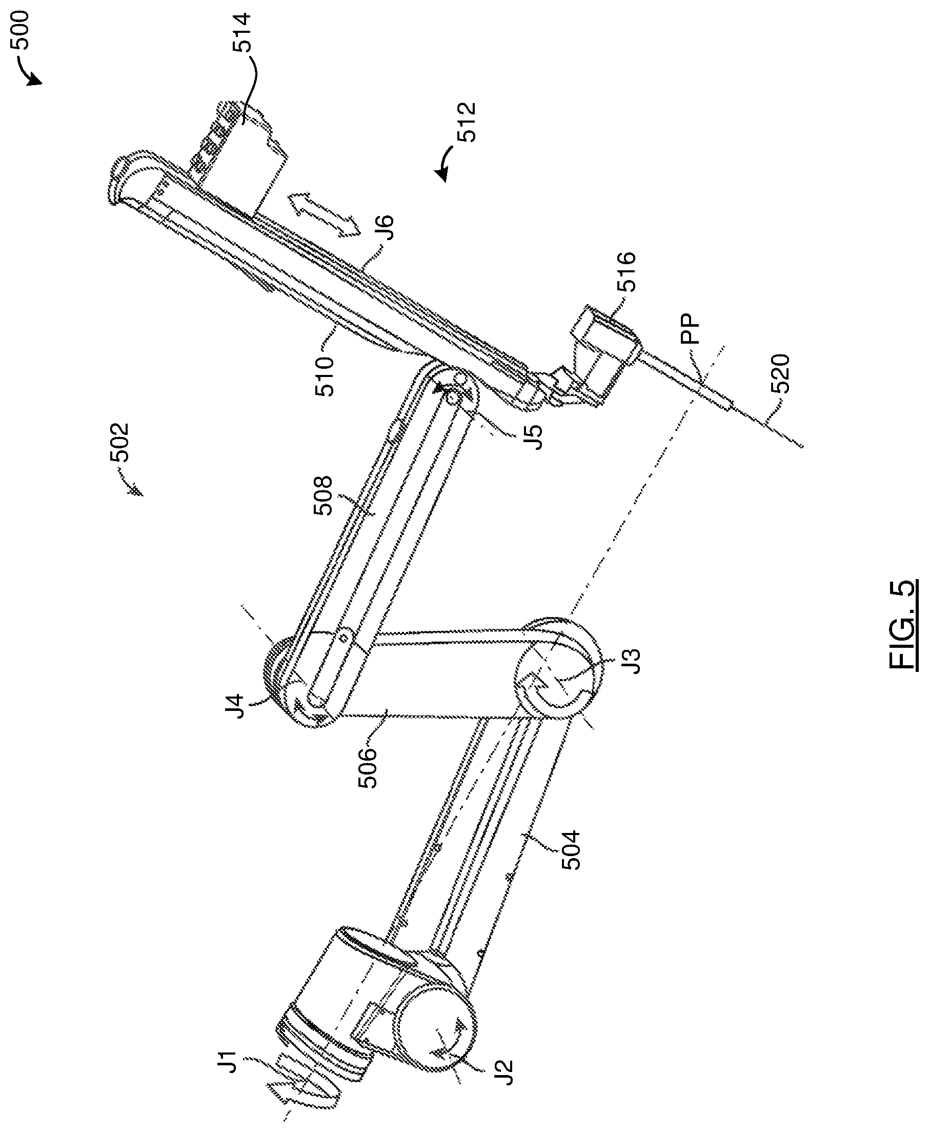 Patent US12096998 Figure 5 – Reducing energy buildup in servo-controlled mechanisms
