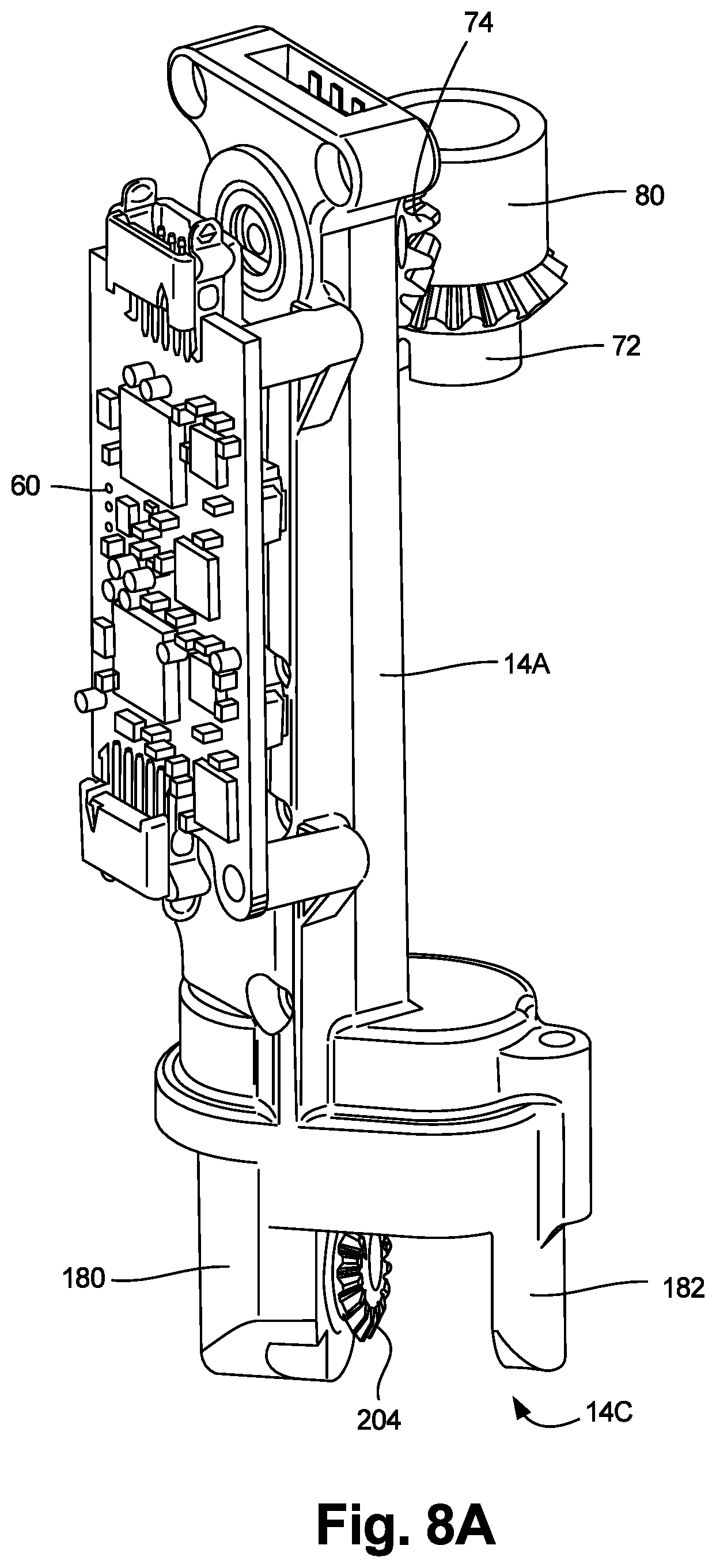 Patent US12096999 Figure 9 – Robotic device with compact joint design and related systems and methods