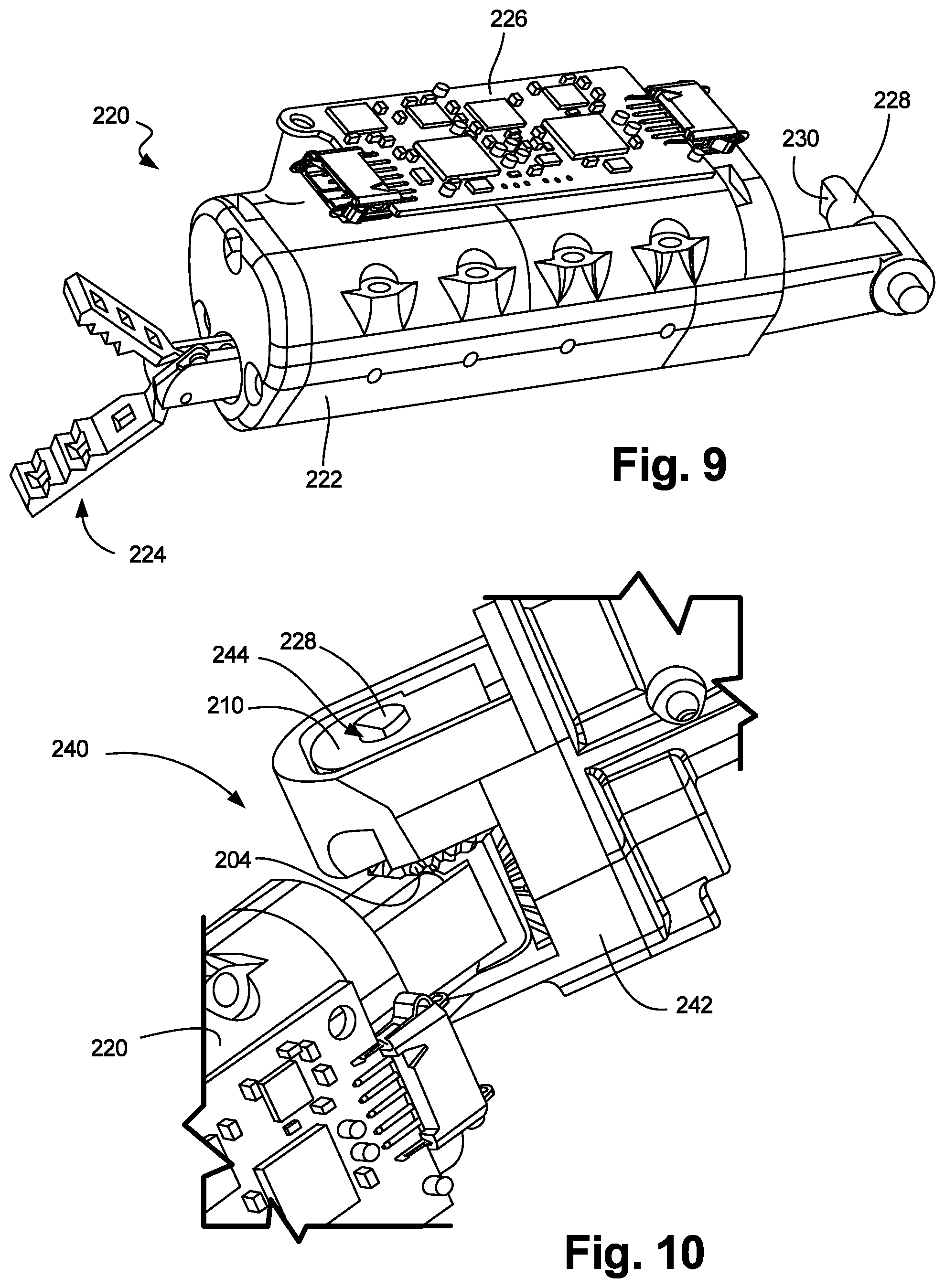 Patent US12096999 Figure 11 – Robotic device with compact joint design and related systems and methods