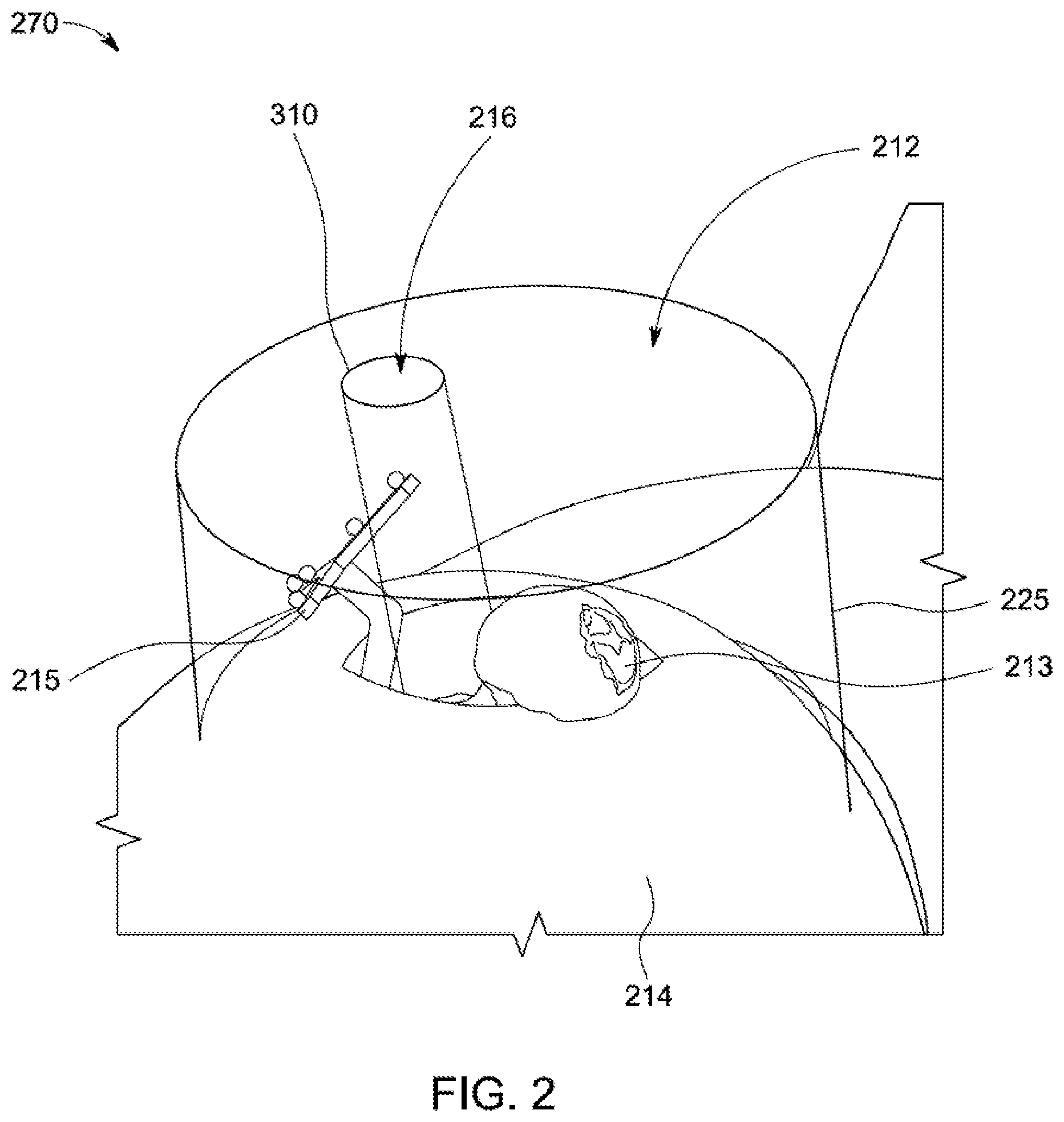 Patent US12097003 Figure 2 – System and method for interaction and definition of tool pathways for a robotic cutting tool
