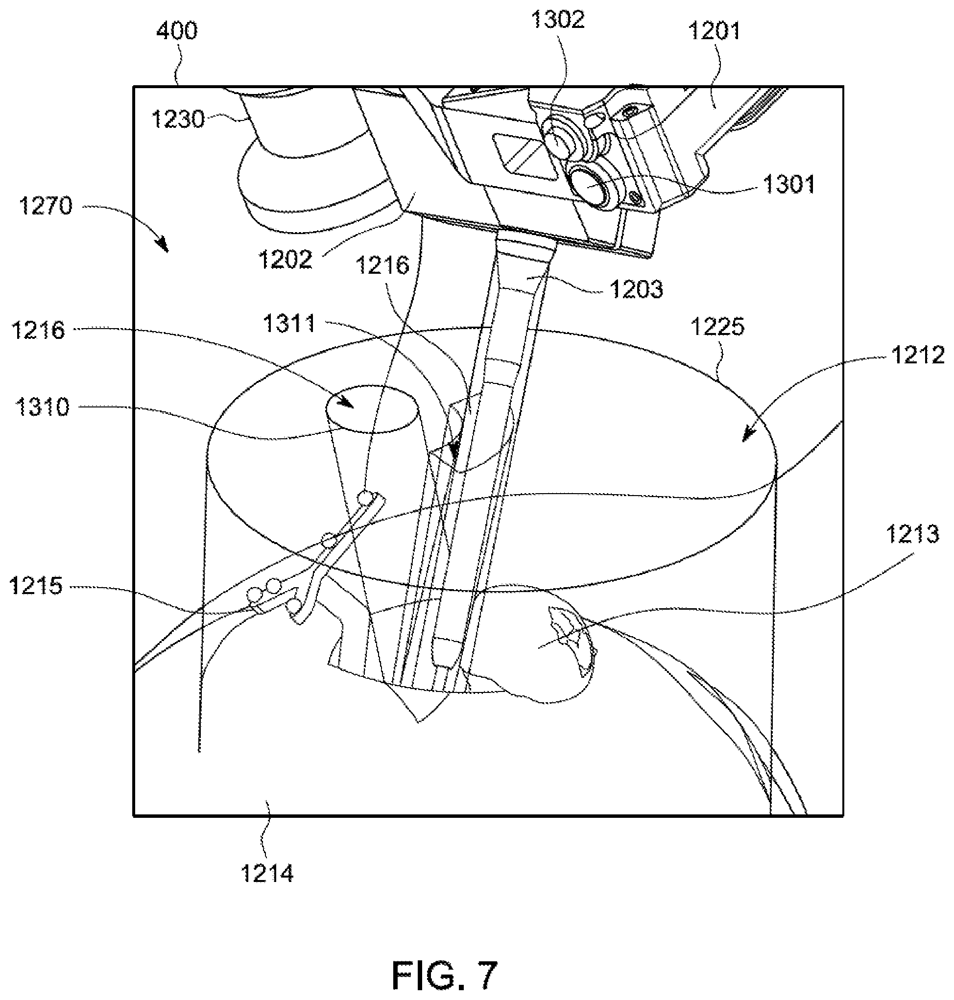 Patent US12097003 Figure 7 – System and method for interaction and definition of tool pathways for a robotic cutting tool
