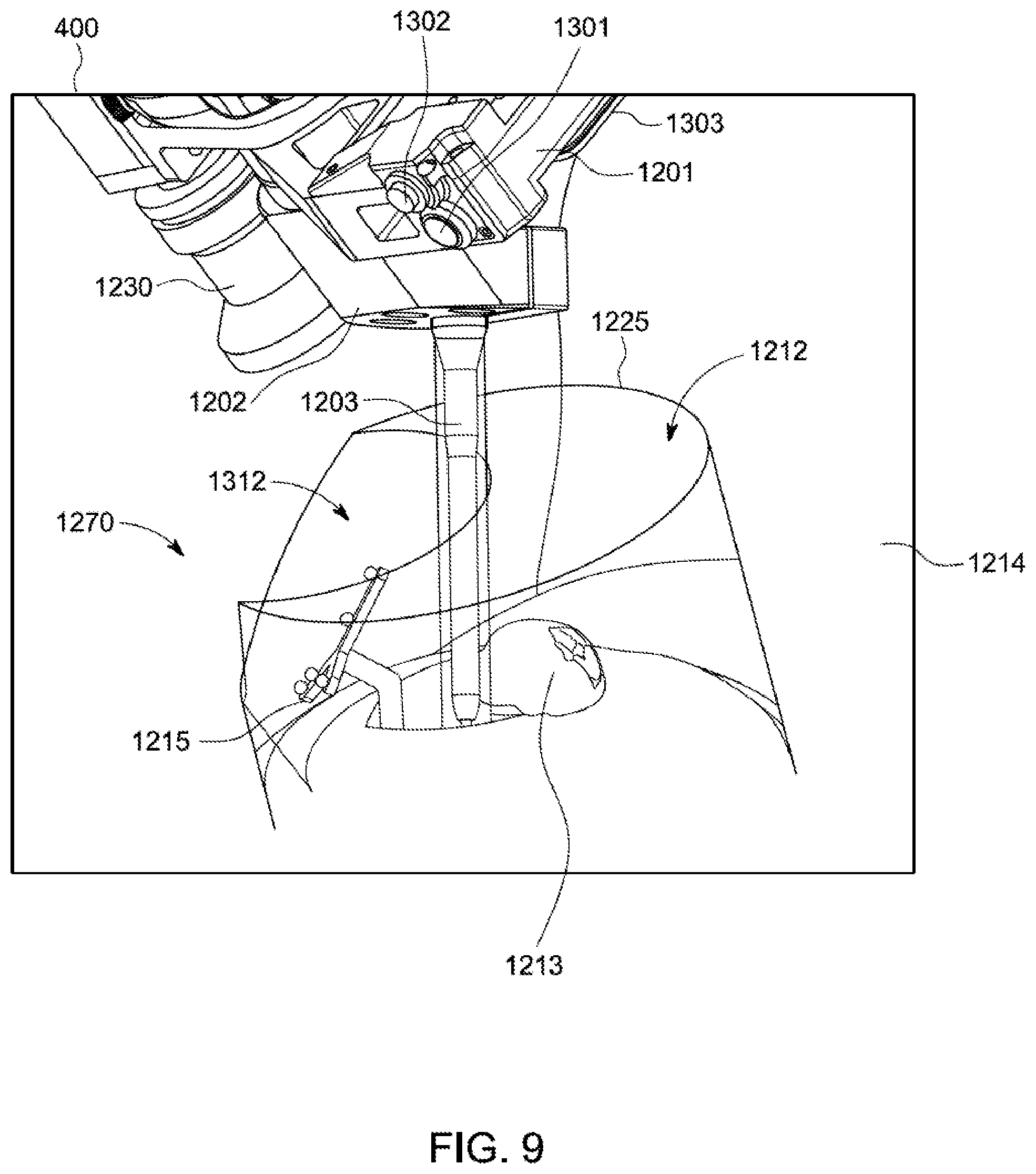 Patent US12097003 Figure 9 – System and method for interaction and definition of tool pathways for a robotic cutting tool