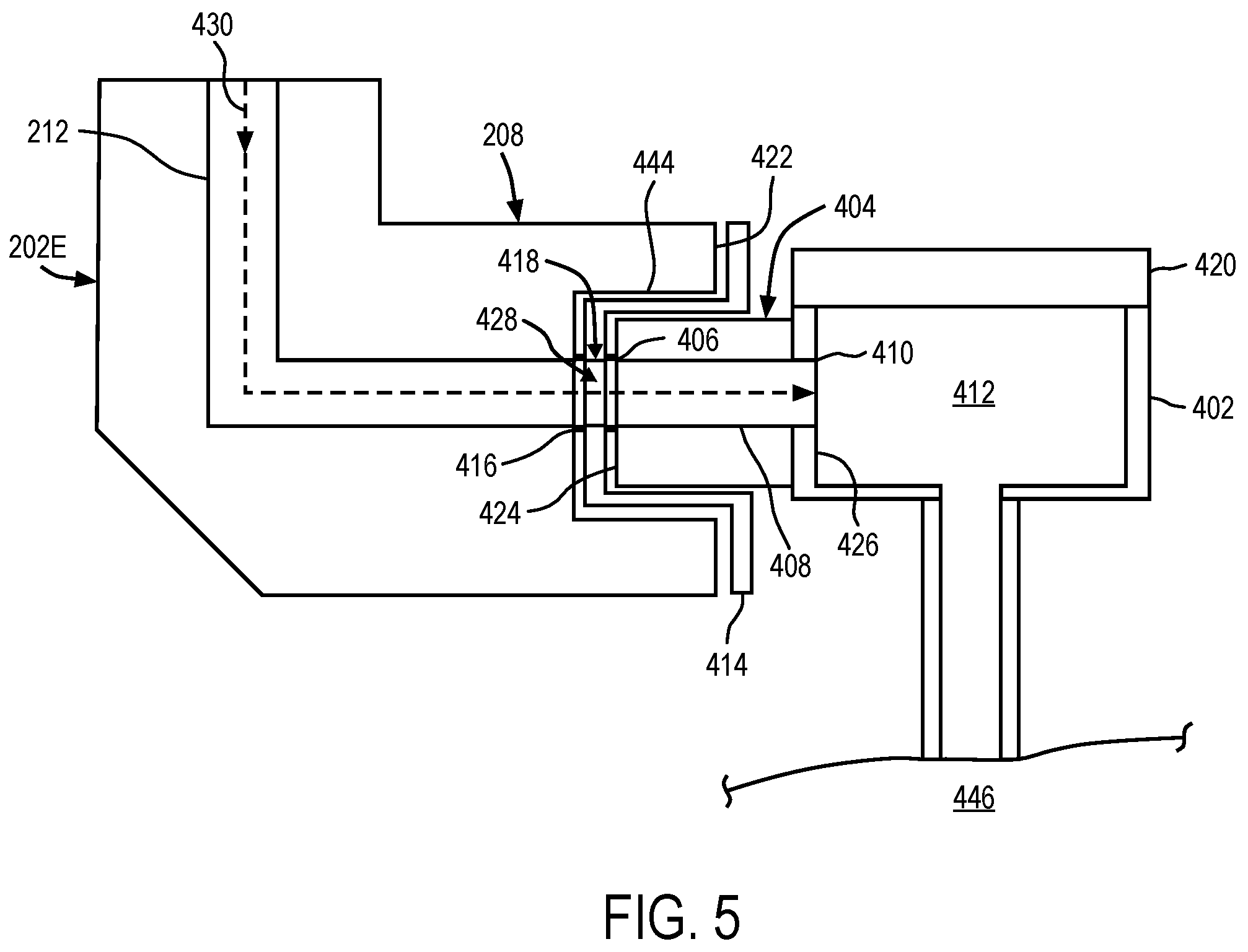 Patent US12097004 Figure 5 – Integrated robotic insufflation and smoke evacuation