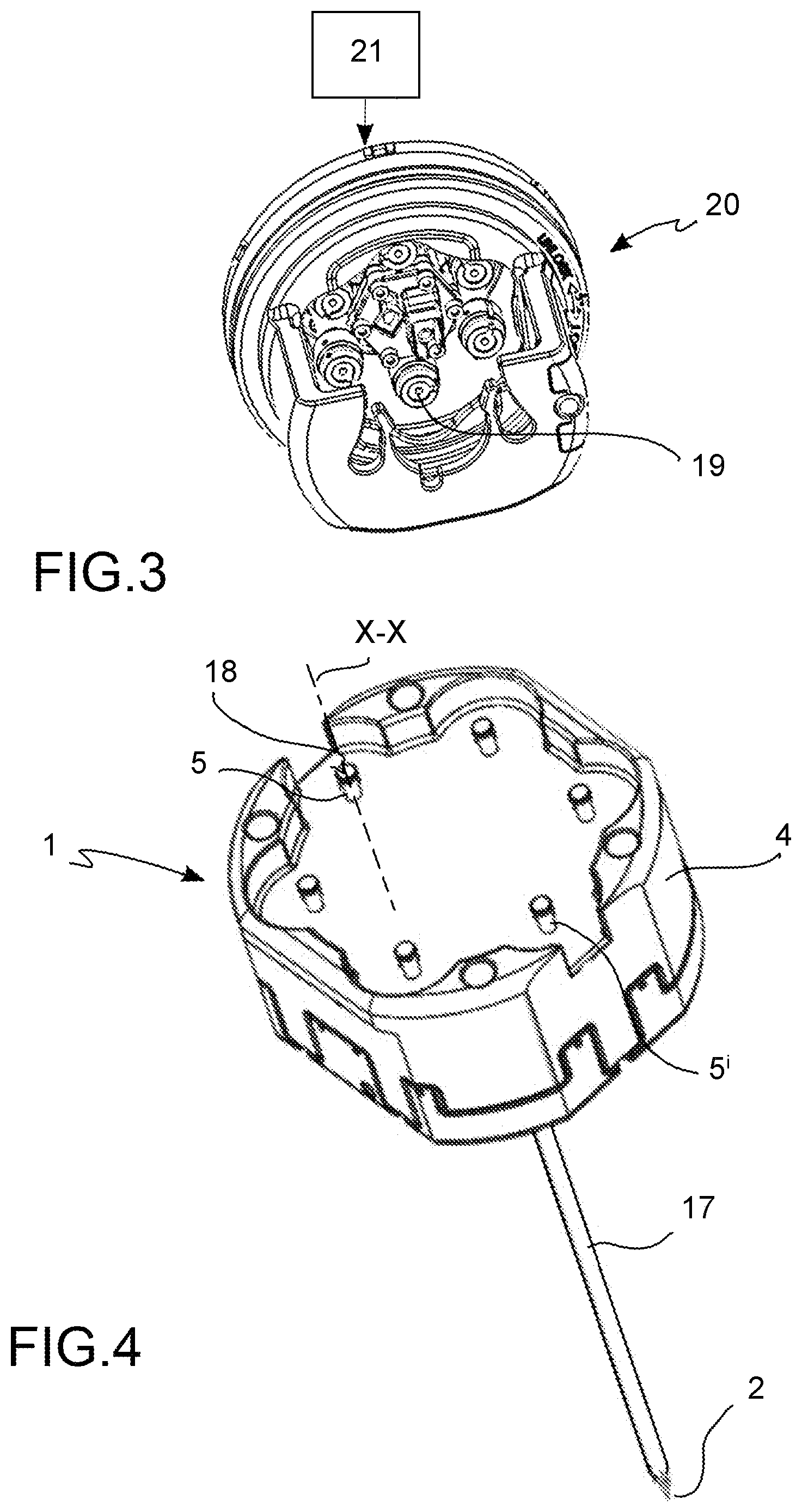 Patent US12097005 Figure 2 – Transmission system of a surgical instrument for robotic surgery
